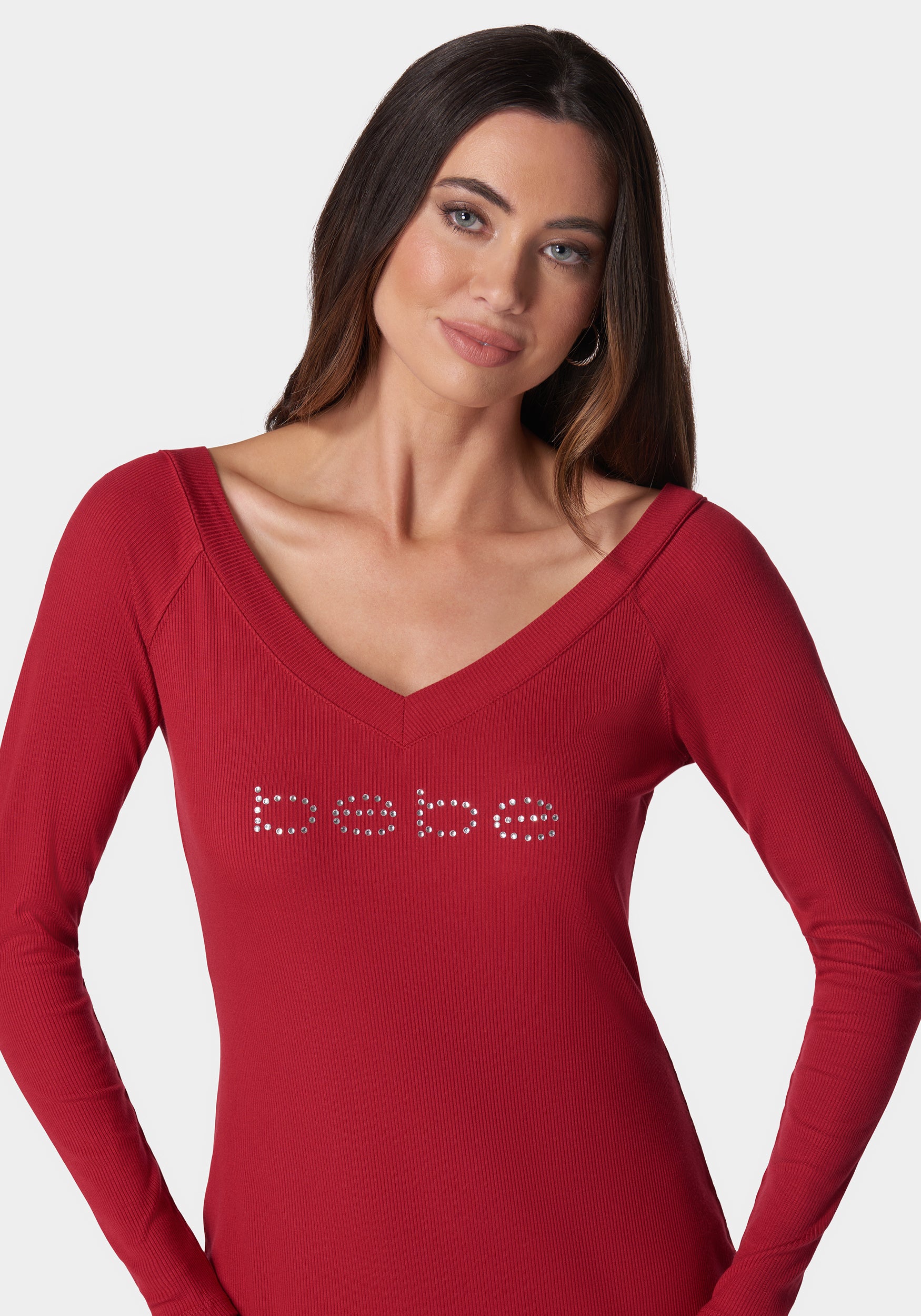 Long Sleeve Logo Dress