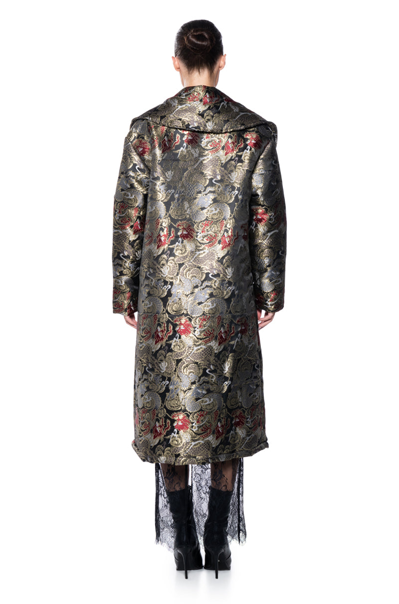 PEOPLE CHOICE BROCADE WINTER COAT