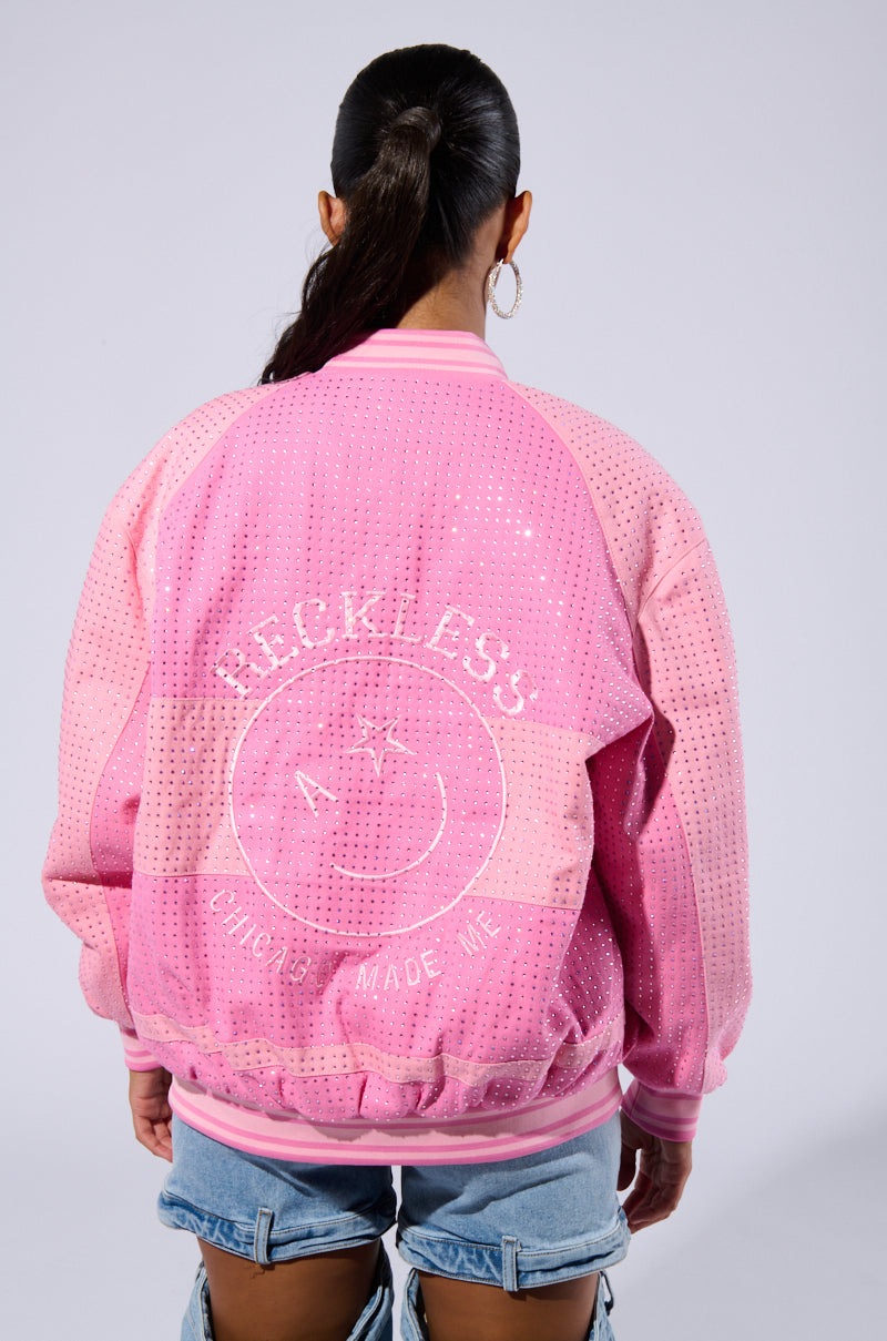 CHICAGO MADE EMBROIDERED BOMBER