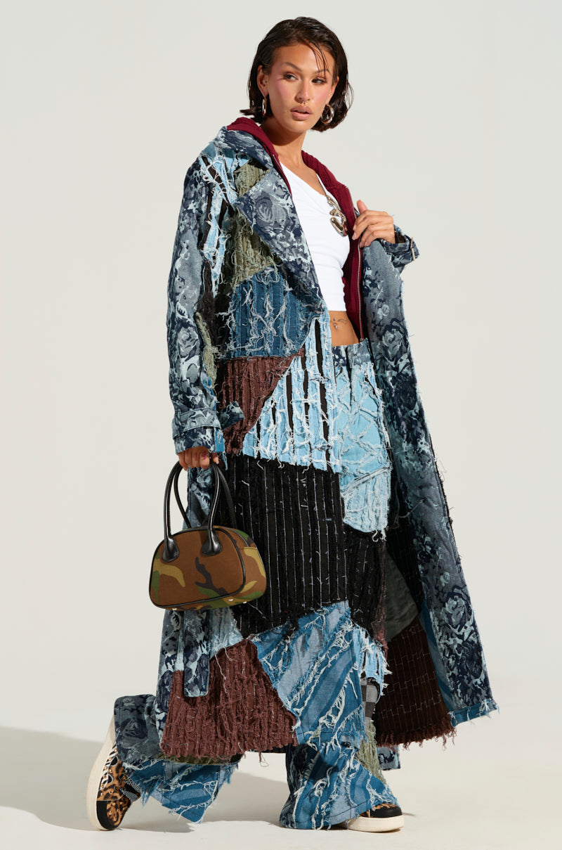 RONNY PATCHWORK TRENCH