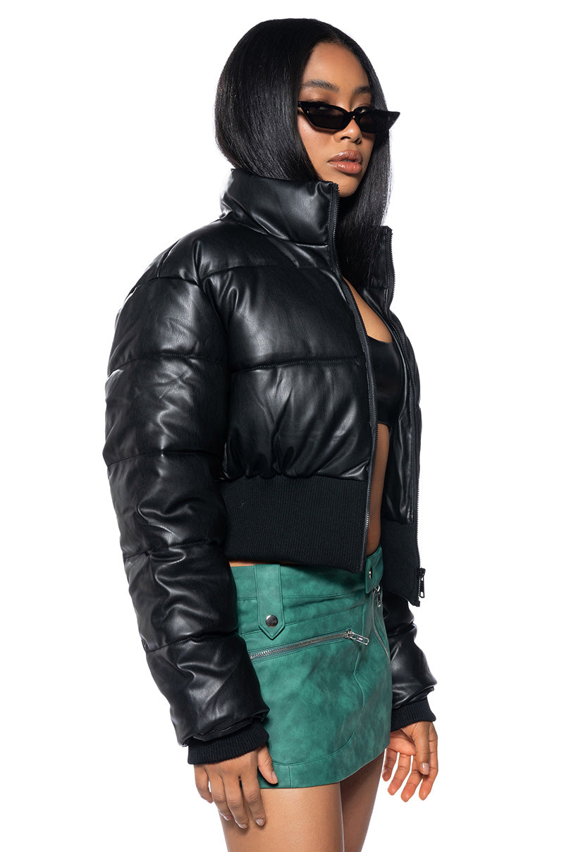 SLIM FIT PUFFER JACKET