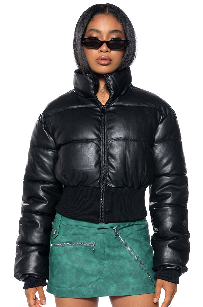 SLIM FIT PUFFER JACKET