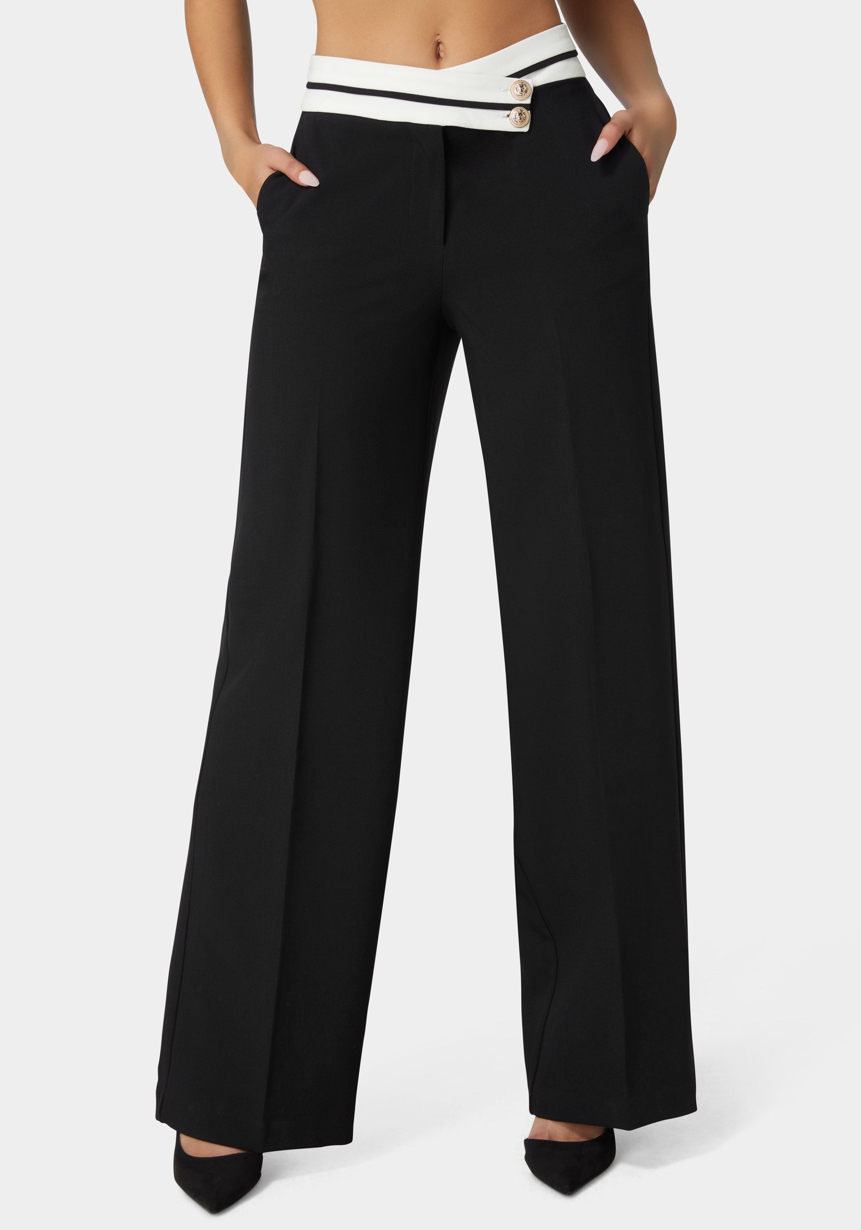 High Waist Palazzo Leg Pant