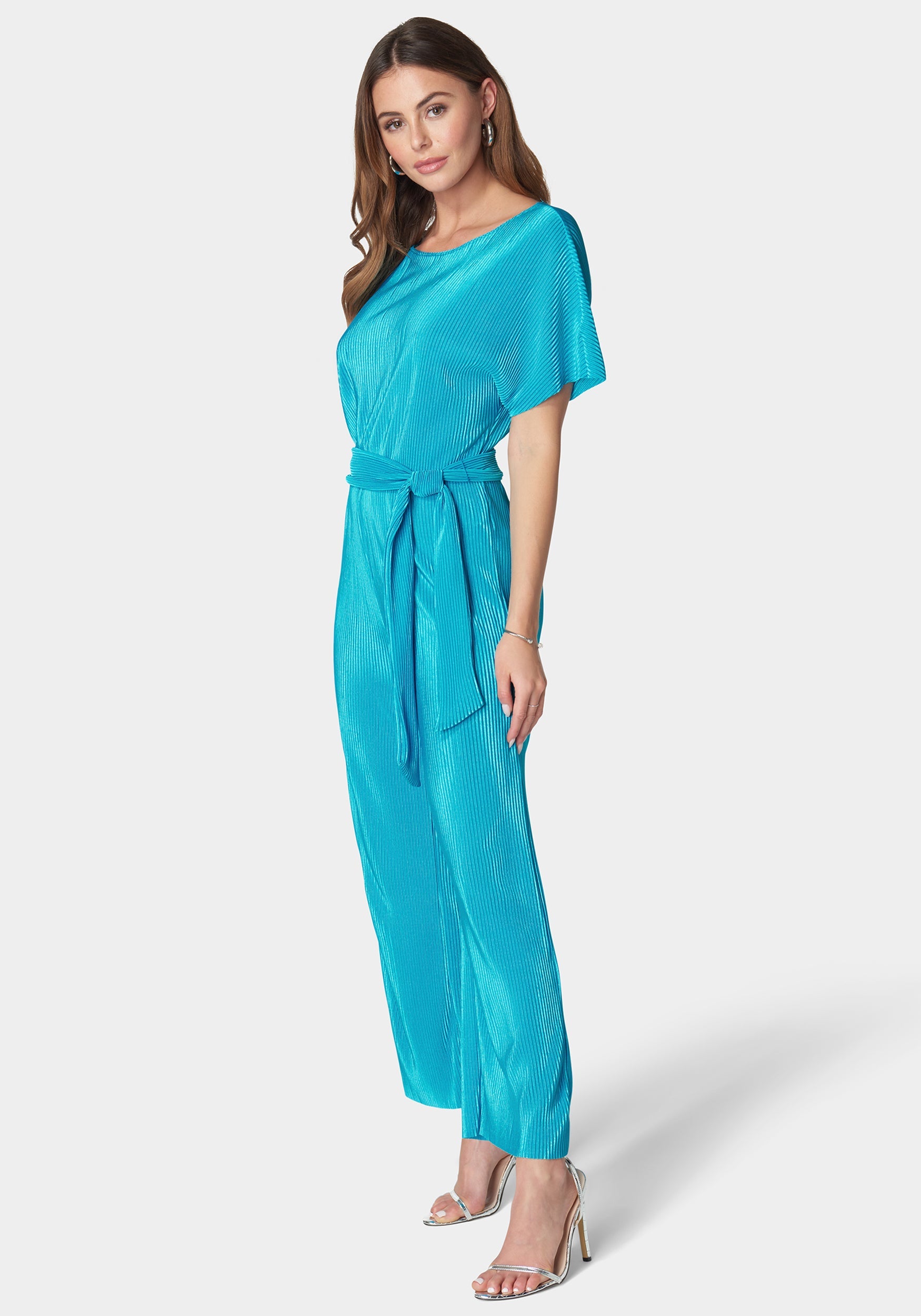 Pliss¨¦ Culotte Jumpsuit