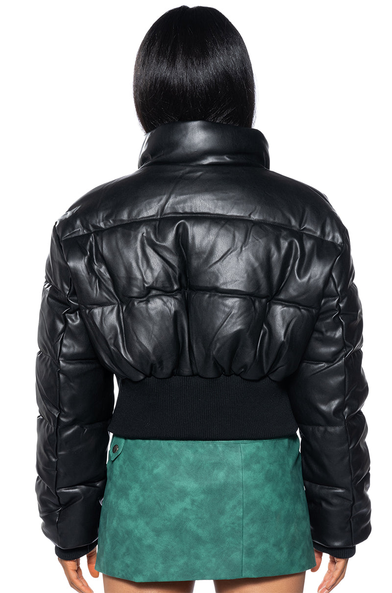 SLIM FIT PUFFER JACKET