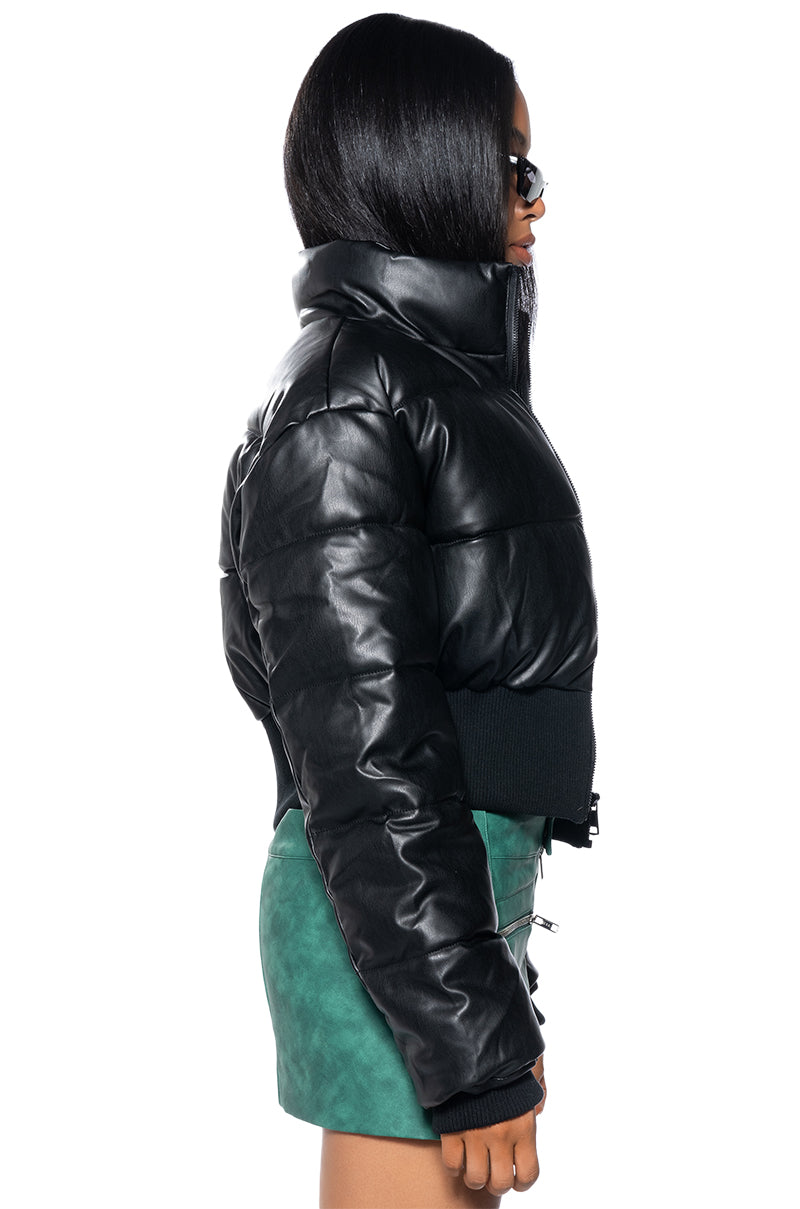 SLIM FIT PUFFER JACKET