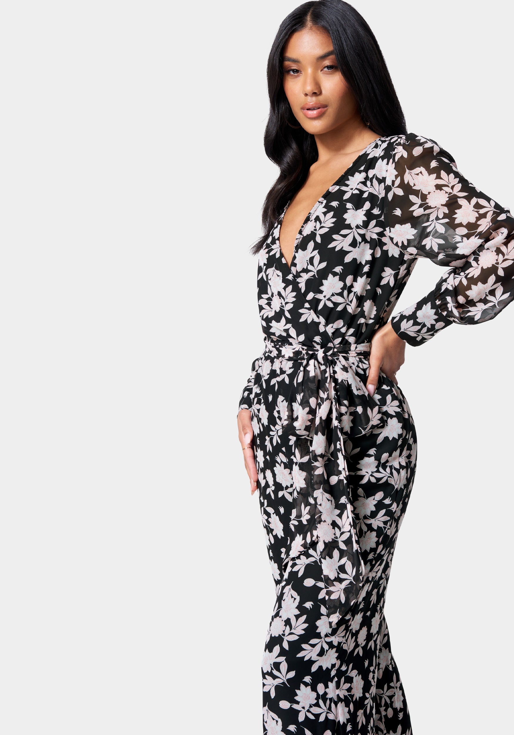 Printed Culotte Jumpsuit