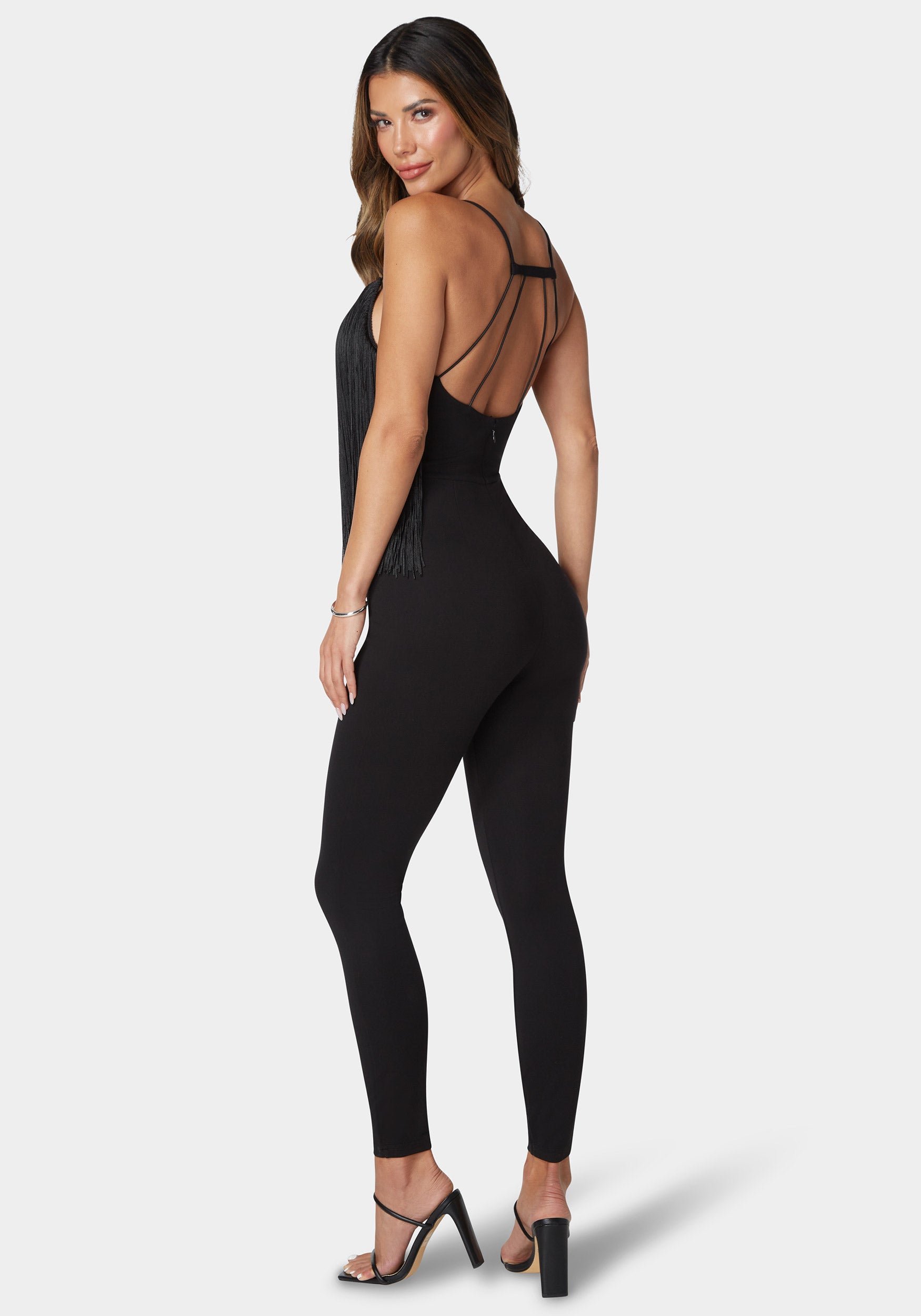 Festival Fringe Neck Jumpsuit