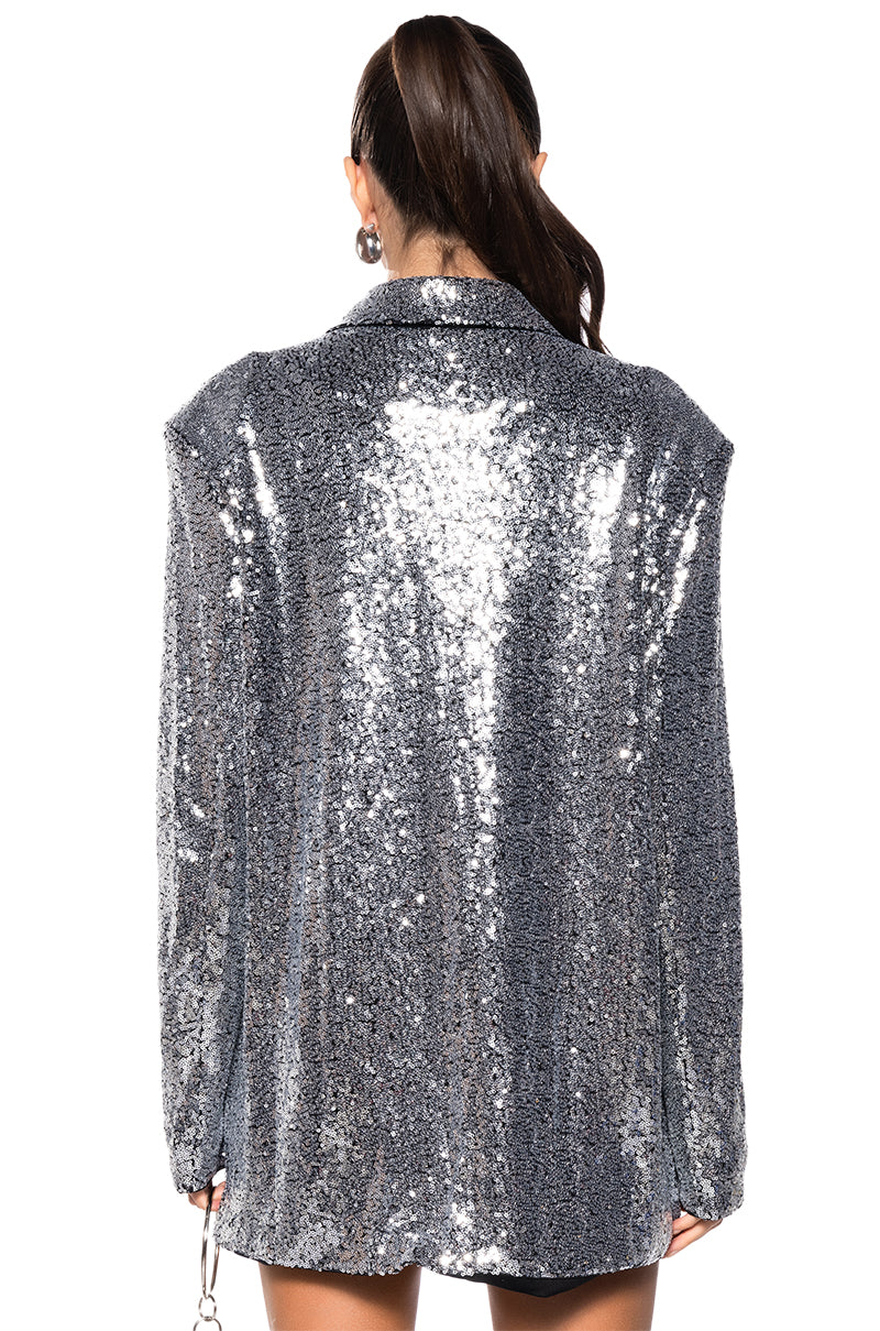 BOYFRIEND SEQUIN BLAZER