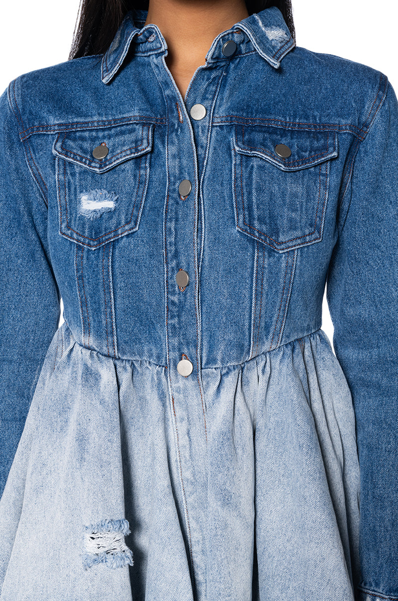 BELLE OF THE DENIM BALL JACKET