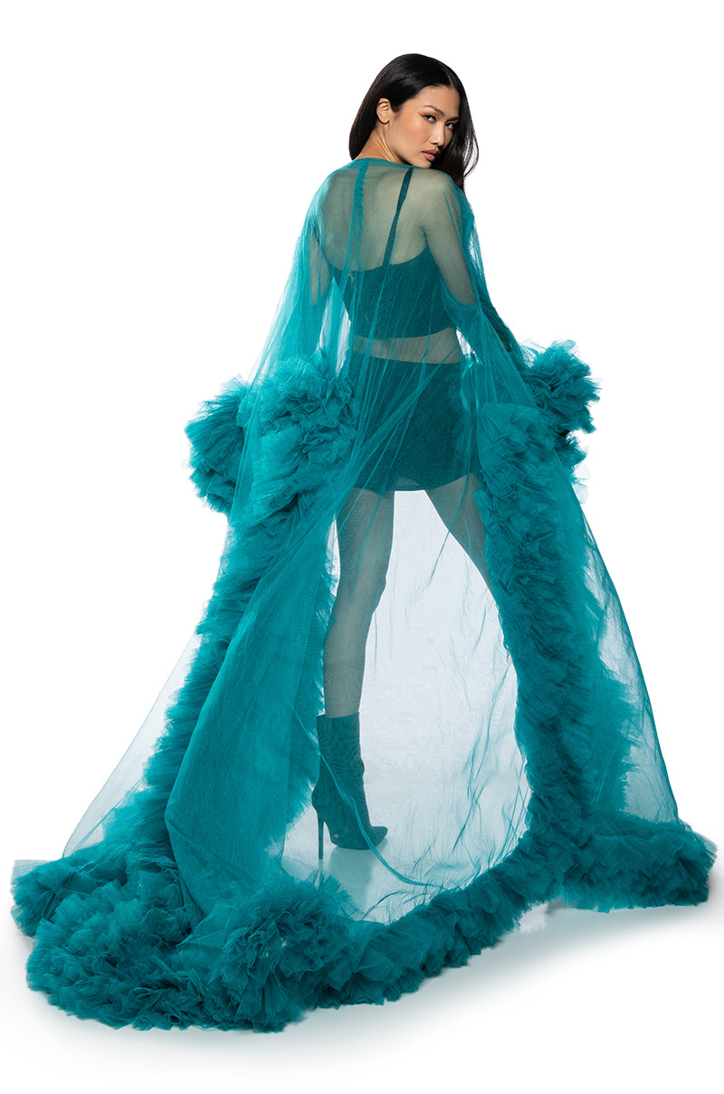 AVANT GARDE TULLE DUSTER