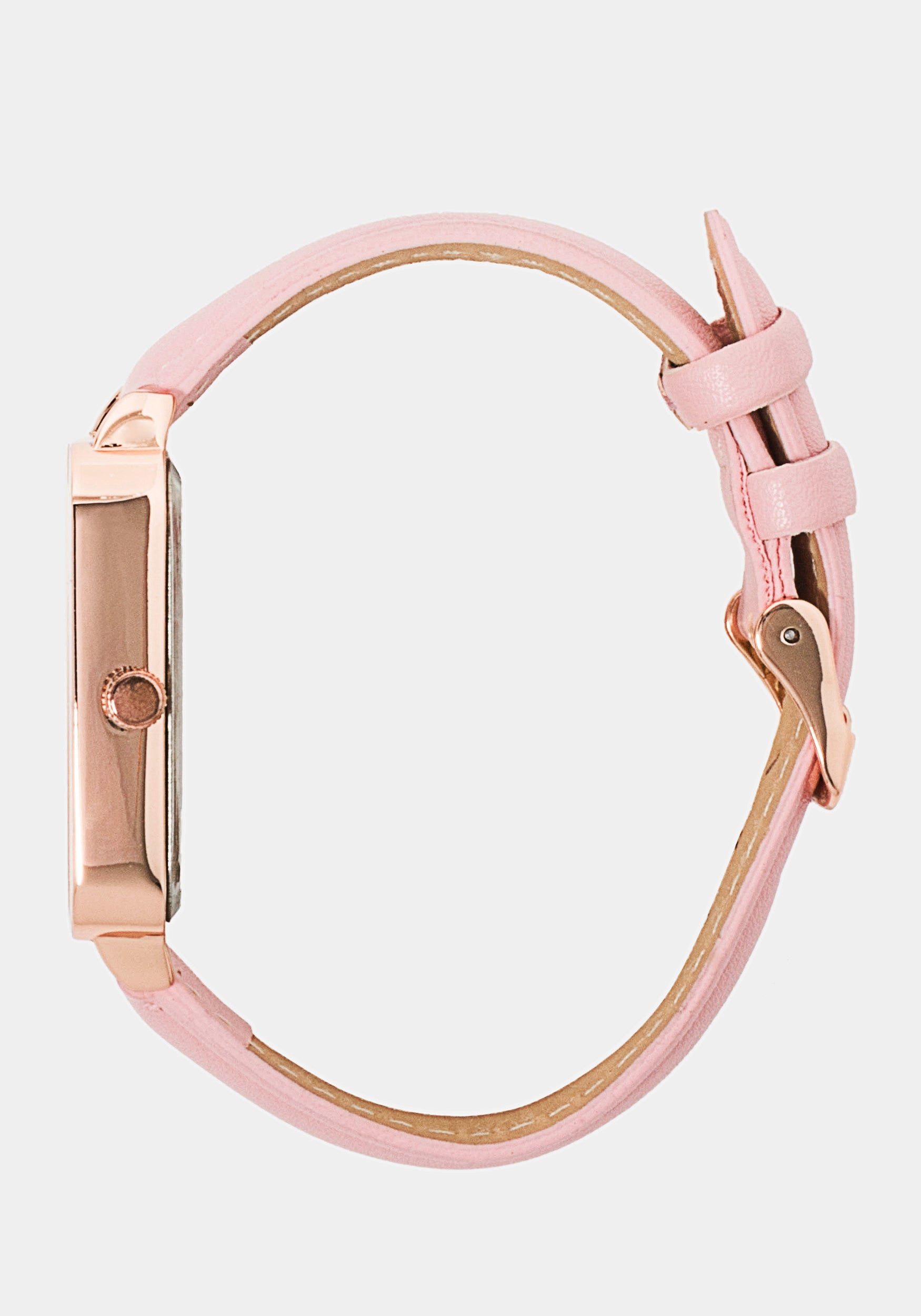 Blush Square Watch & Bracelet Set