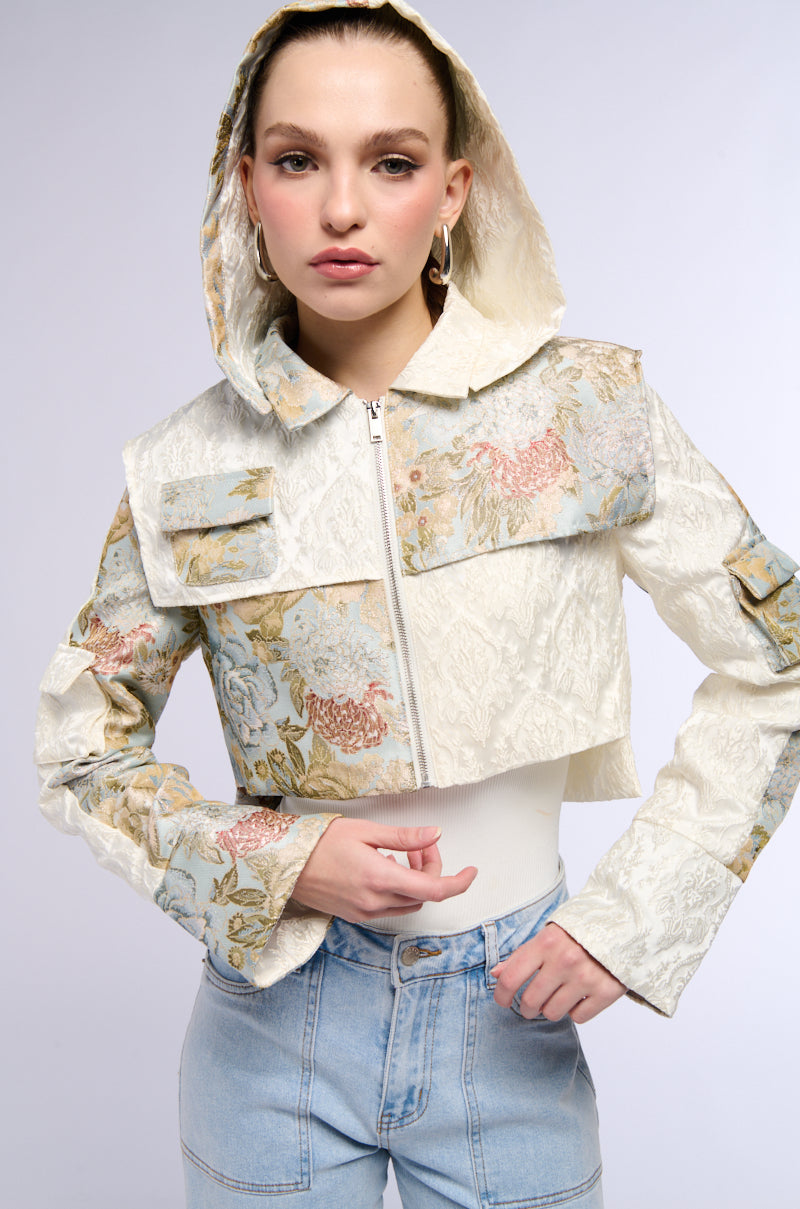 JACK OF ALL TRADES BROCADE BOMBER