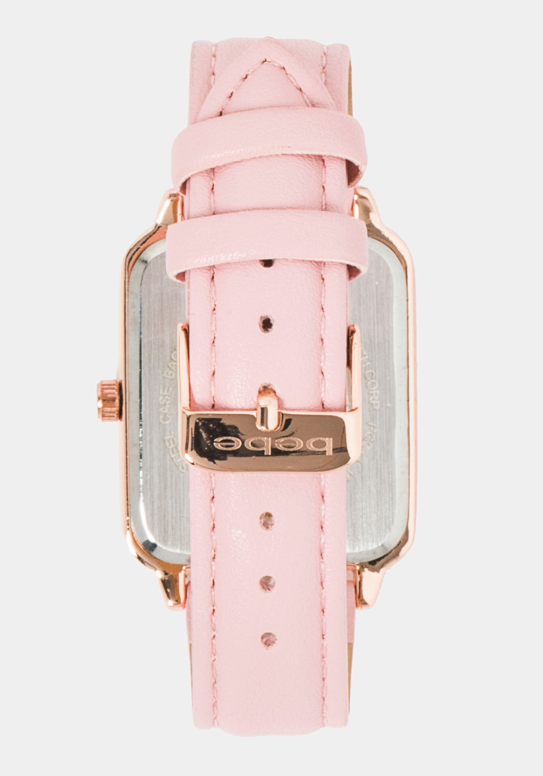 Blush Square Watch & Bracelet Set