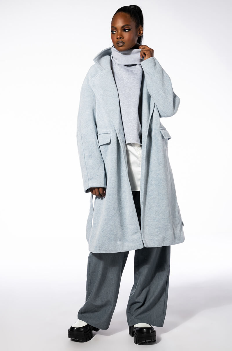 SAINT REGIS WOOL LIKE TRENCH COAT