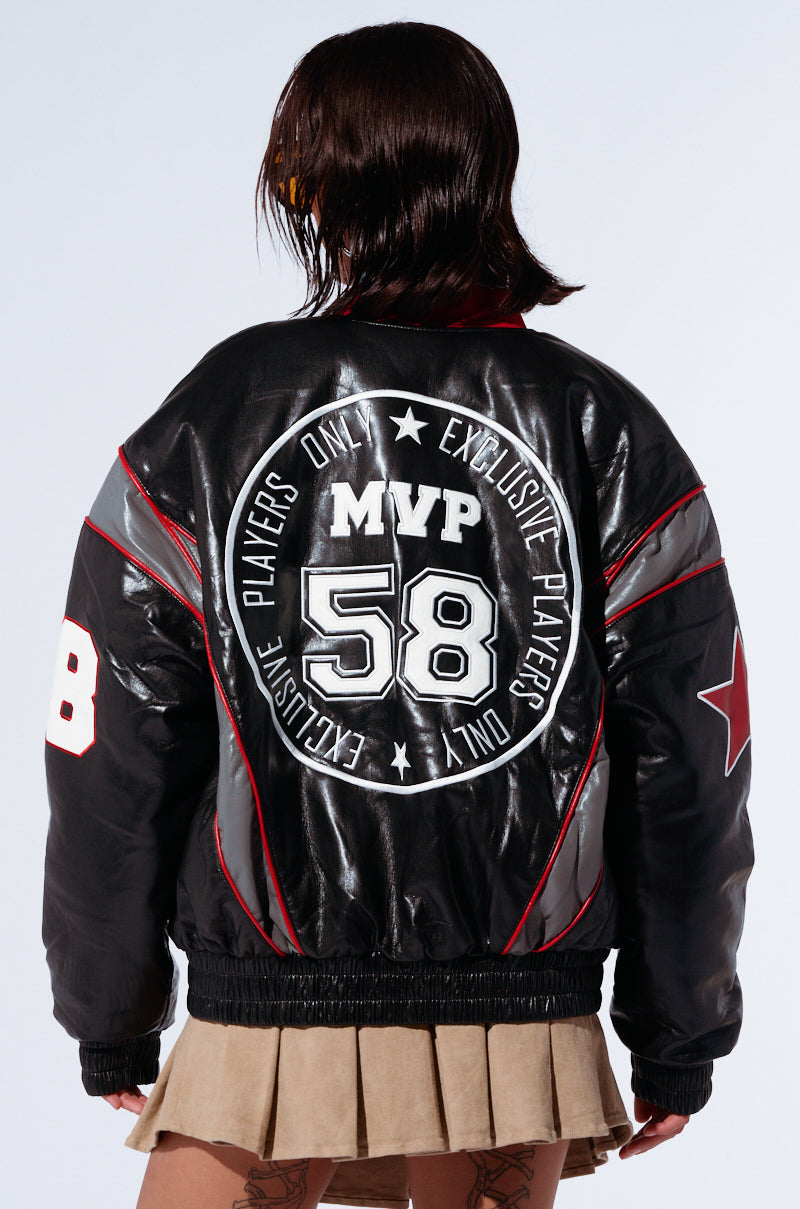 ROADRUNNER EMBROIDERED BOMBER