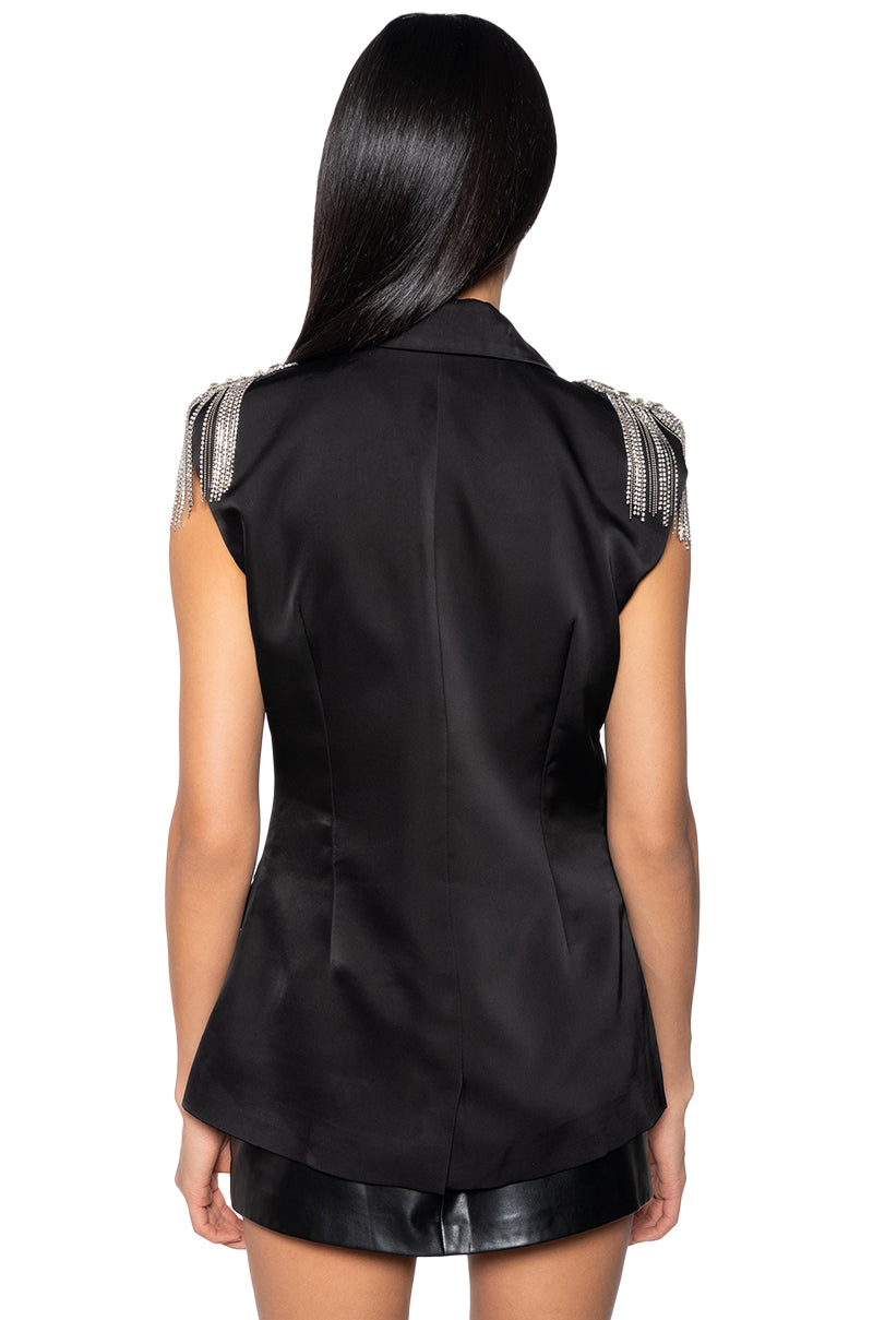 SHOULDER DETAIL VEST