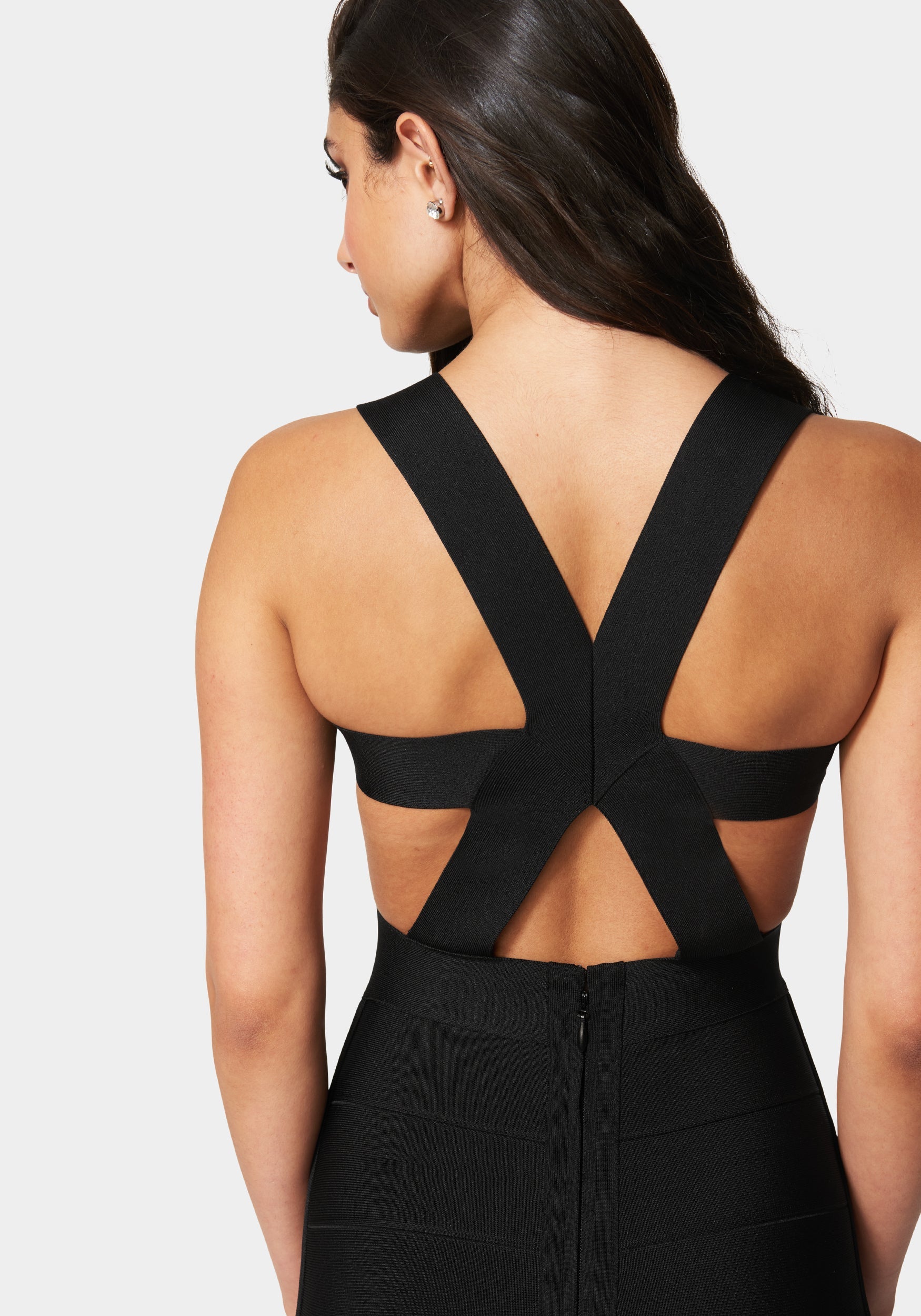 Luxe Bandage X-Back Dress