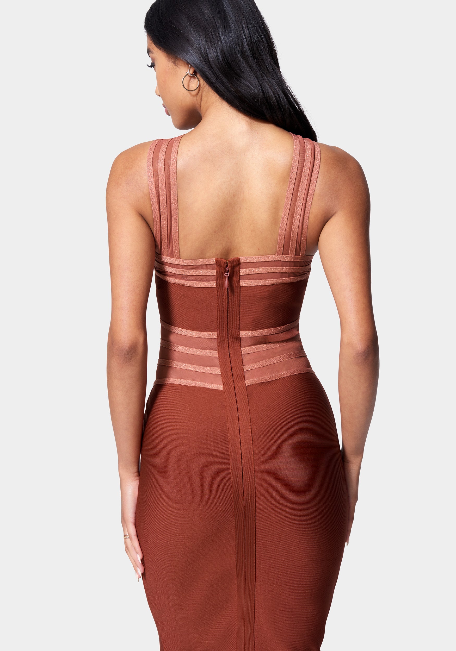 Bandage Cross Front Dress