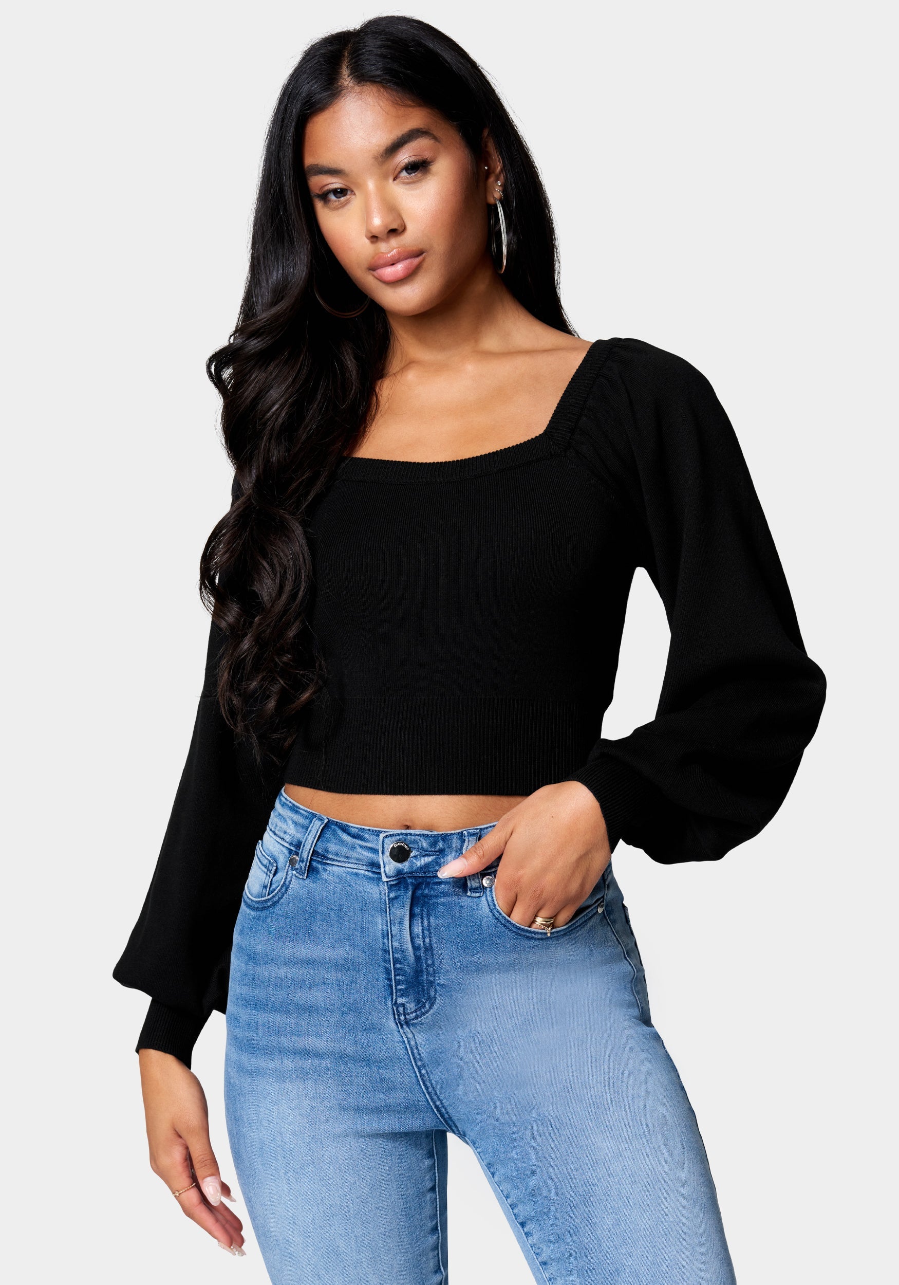 Puff Sleeve Sweater