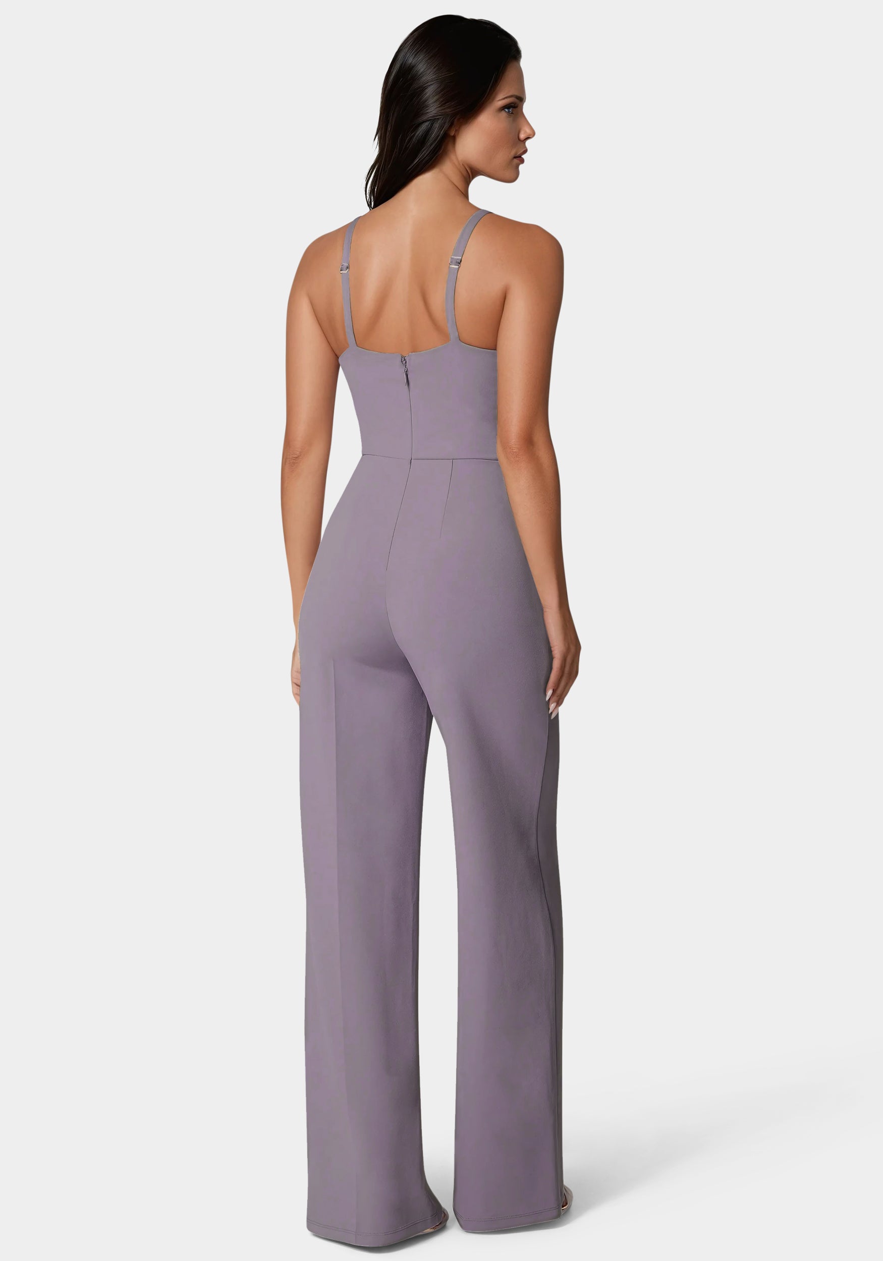 Halter Palazzo Leg Jumpsuit