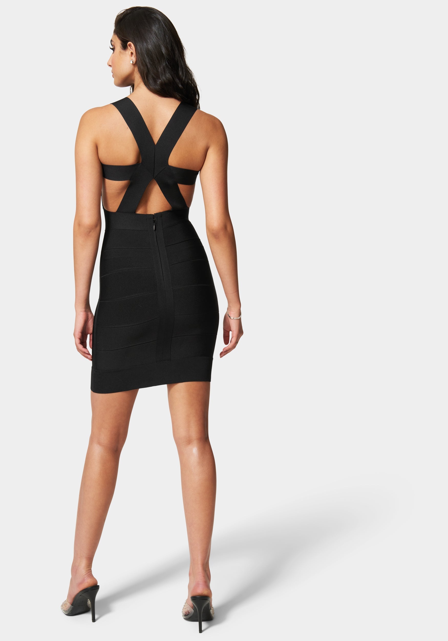 Luxe Bandage X-Back Dress