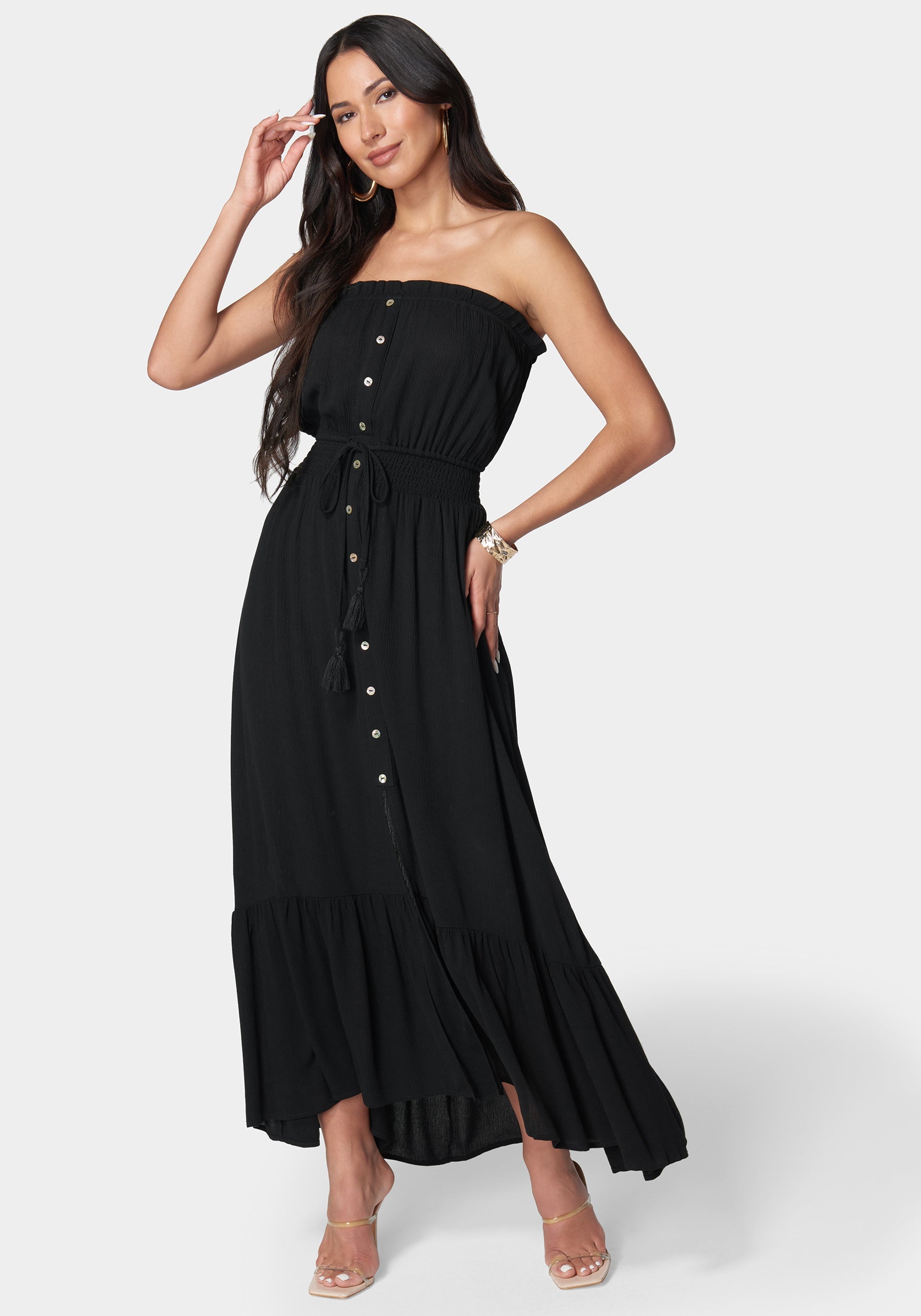 Strapless Maxi Dress