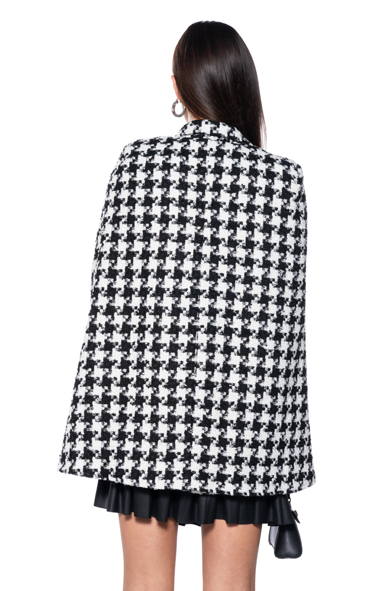 RIVE GAUCHE CAPE BLAZER