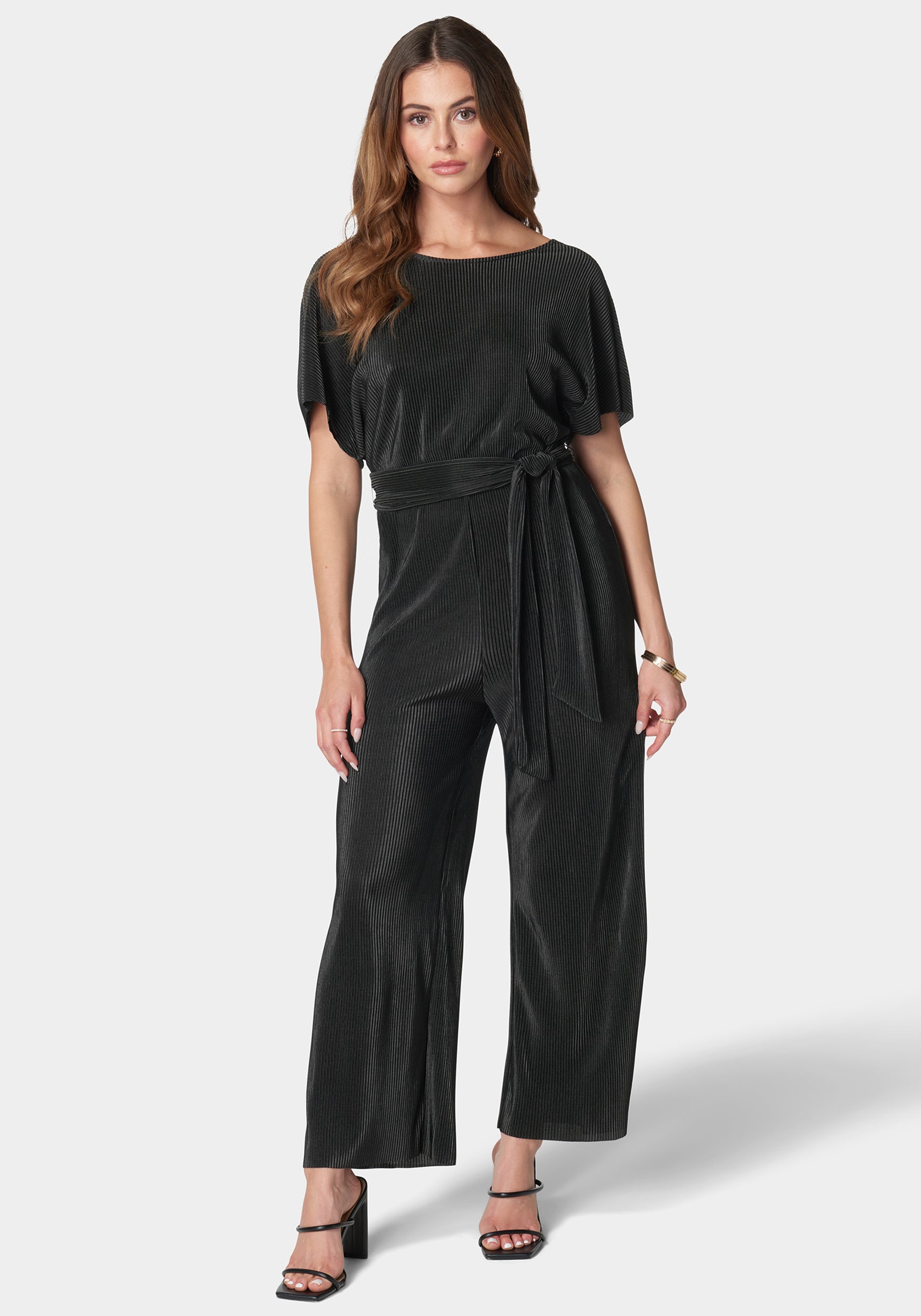 Pliss¨¦ Culotte Jumpsuit