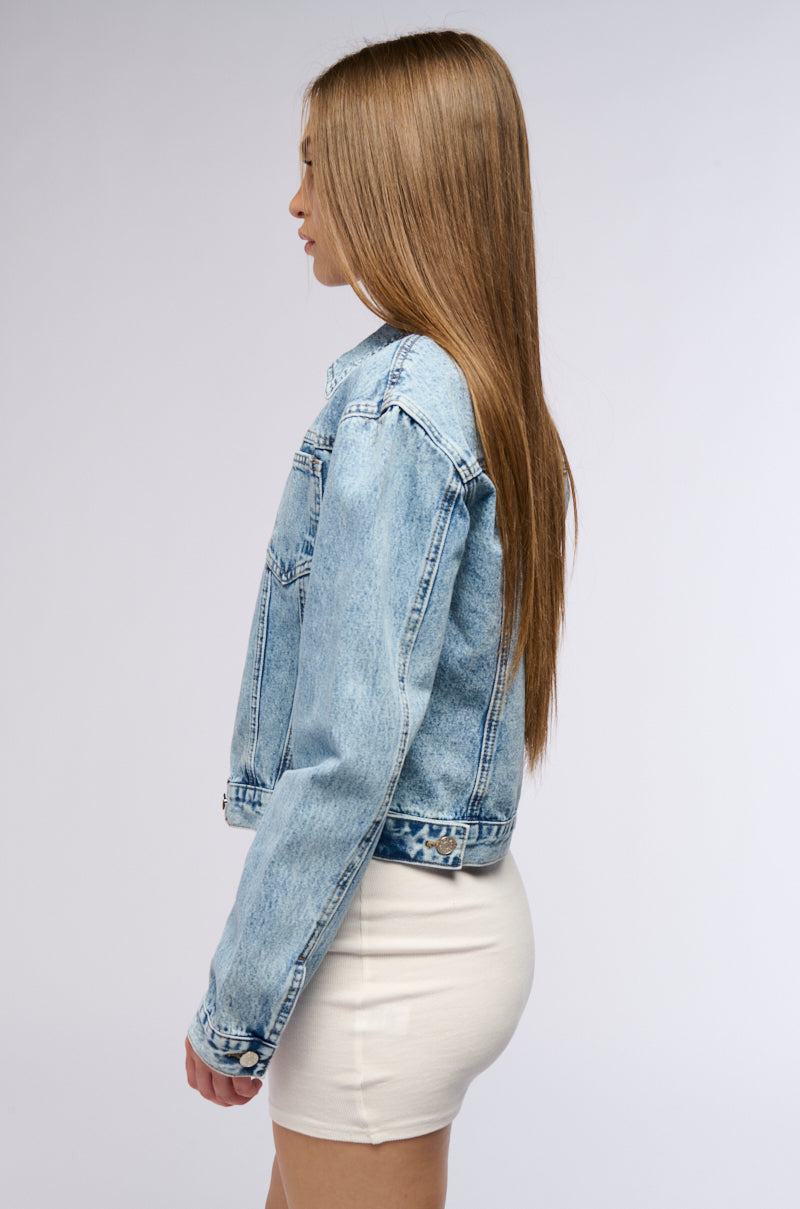 EASY DOES IT EVERYDAY DENIM JACKET