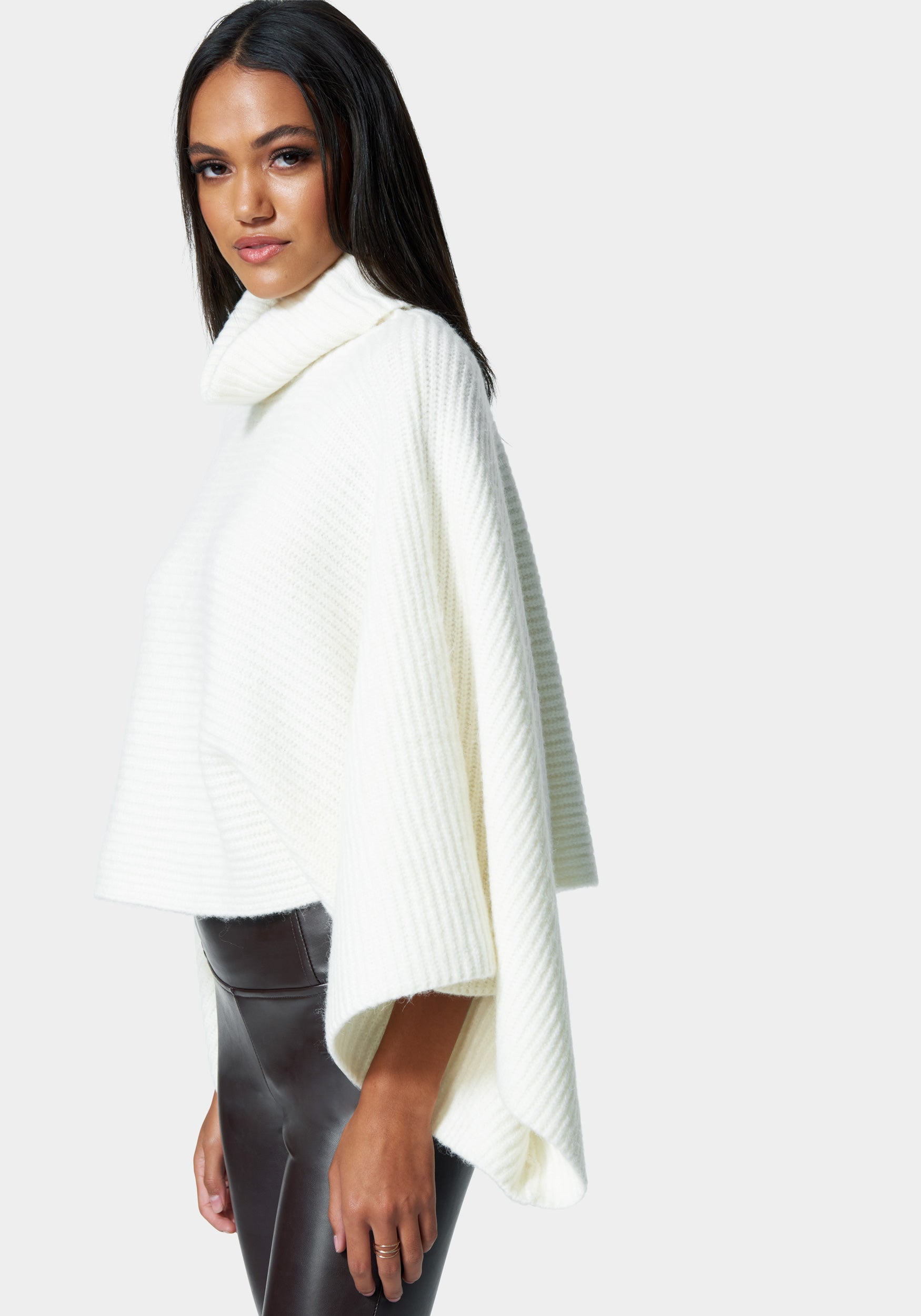 Oversized Mock Neck Sweater