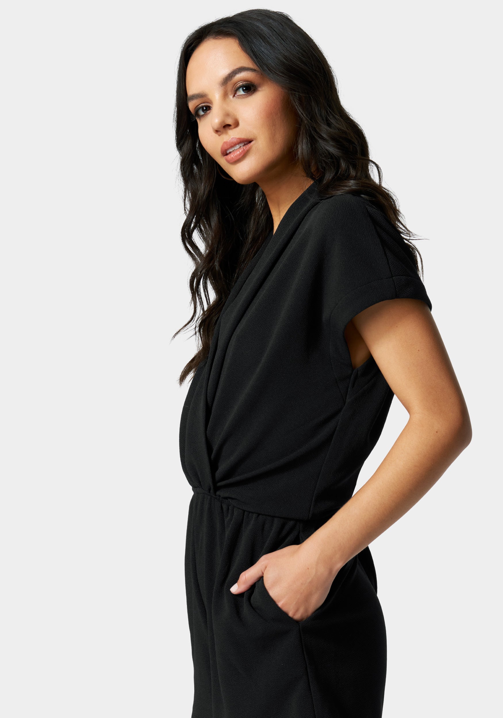 Surplice Romper