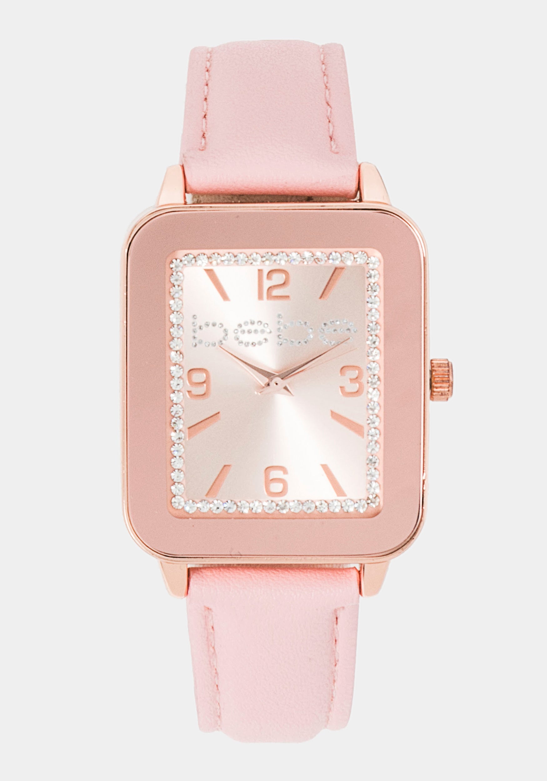 Blush Square Watch & Bracelet Set