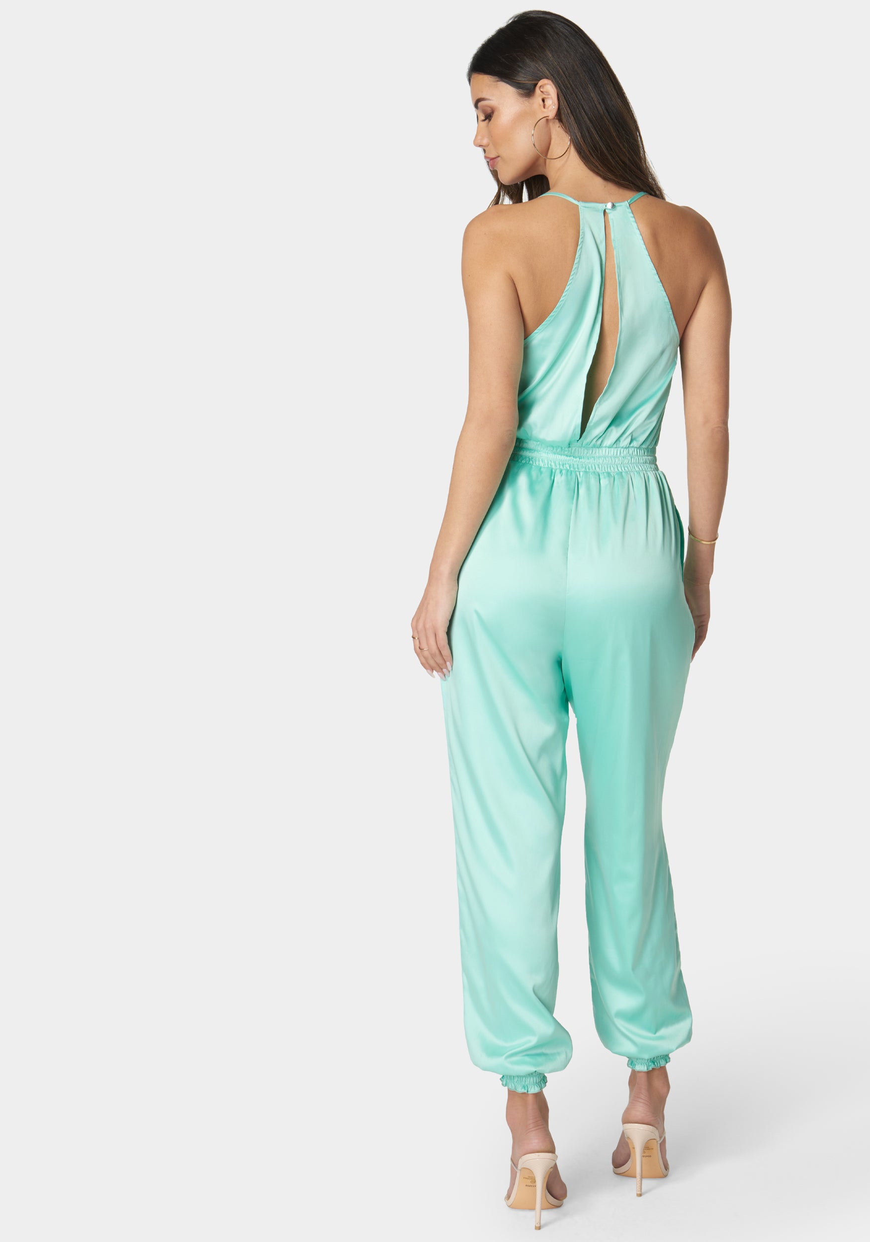 Cowl Neck Jumpsuit