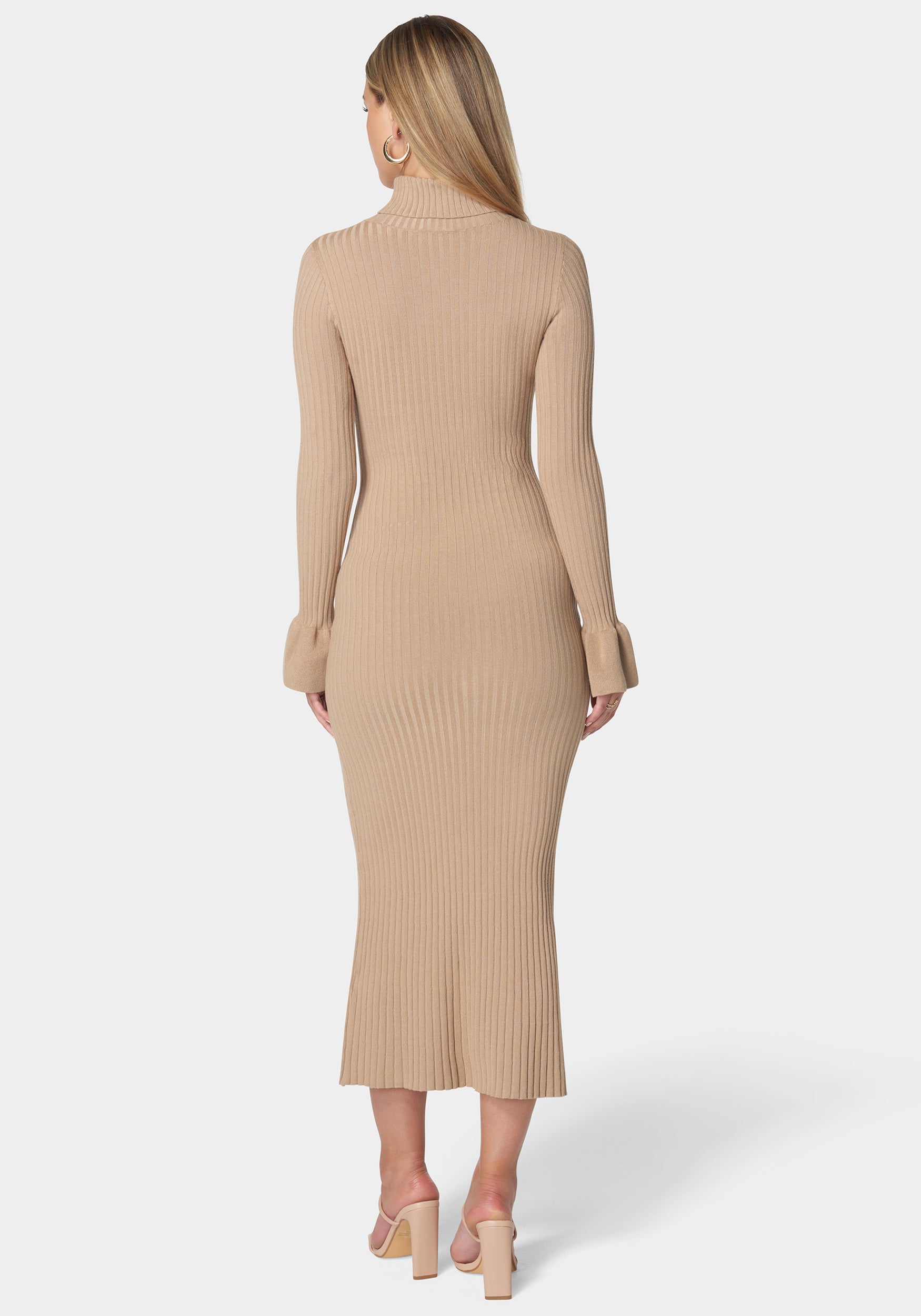 Bell Sleeve Sweater Dress