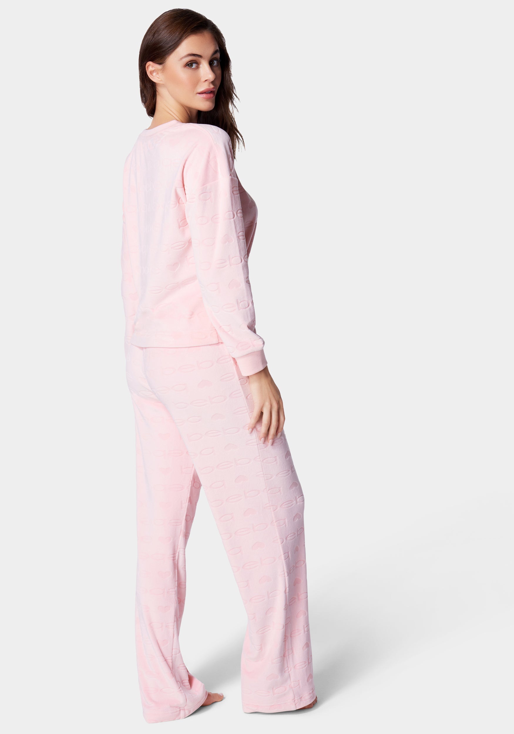 Burnout Velour Pajama Set