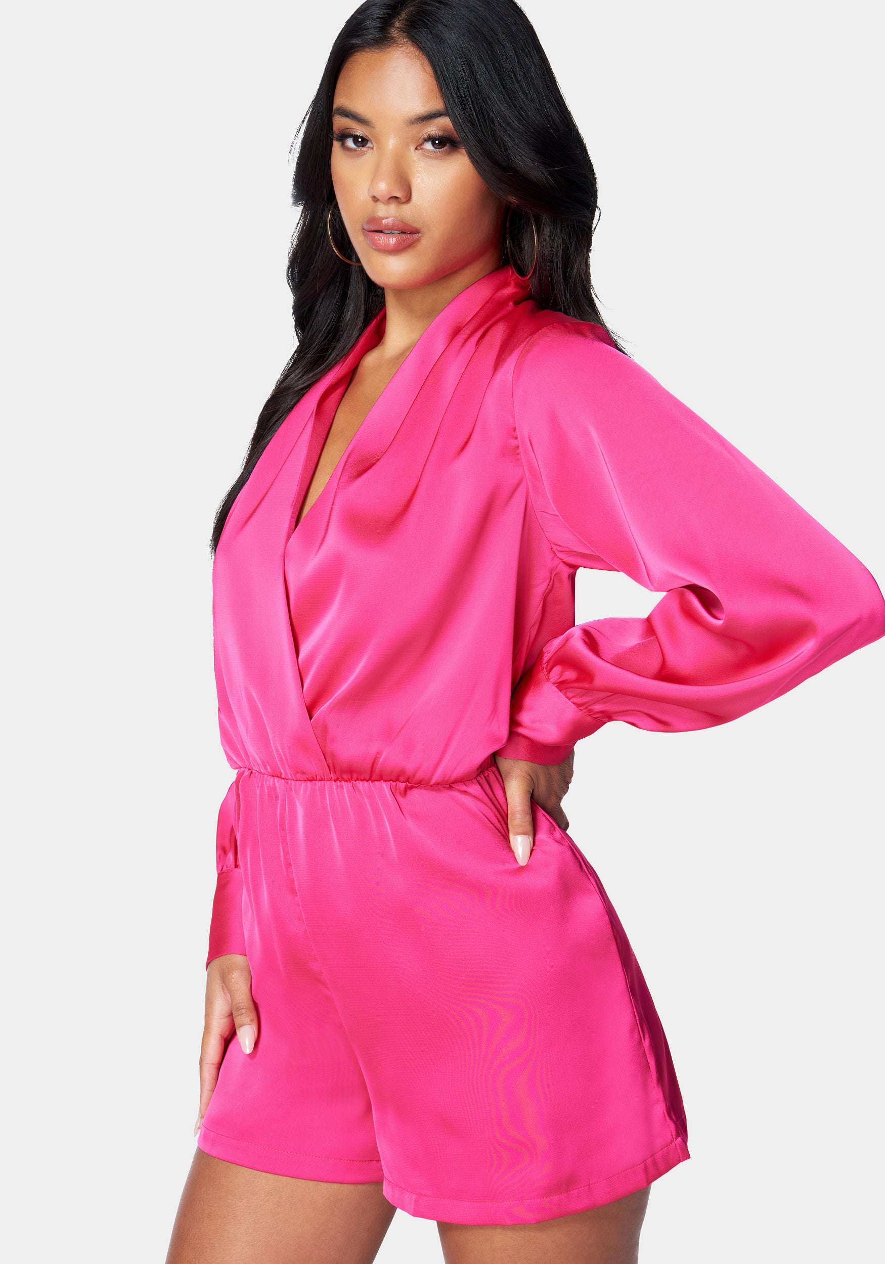 Surplice Drapey Romper