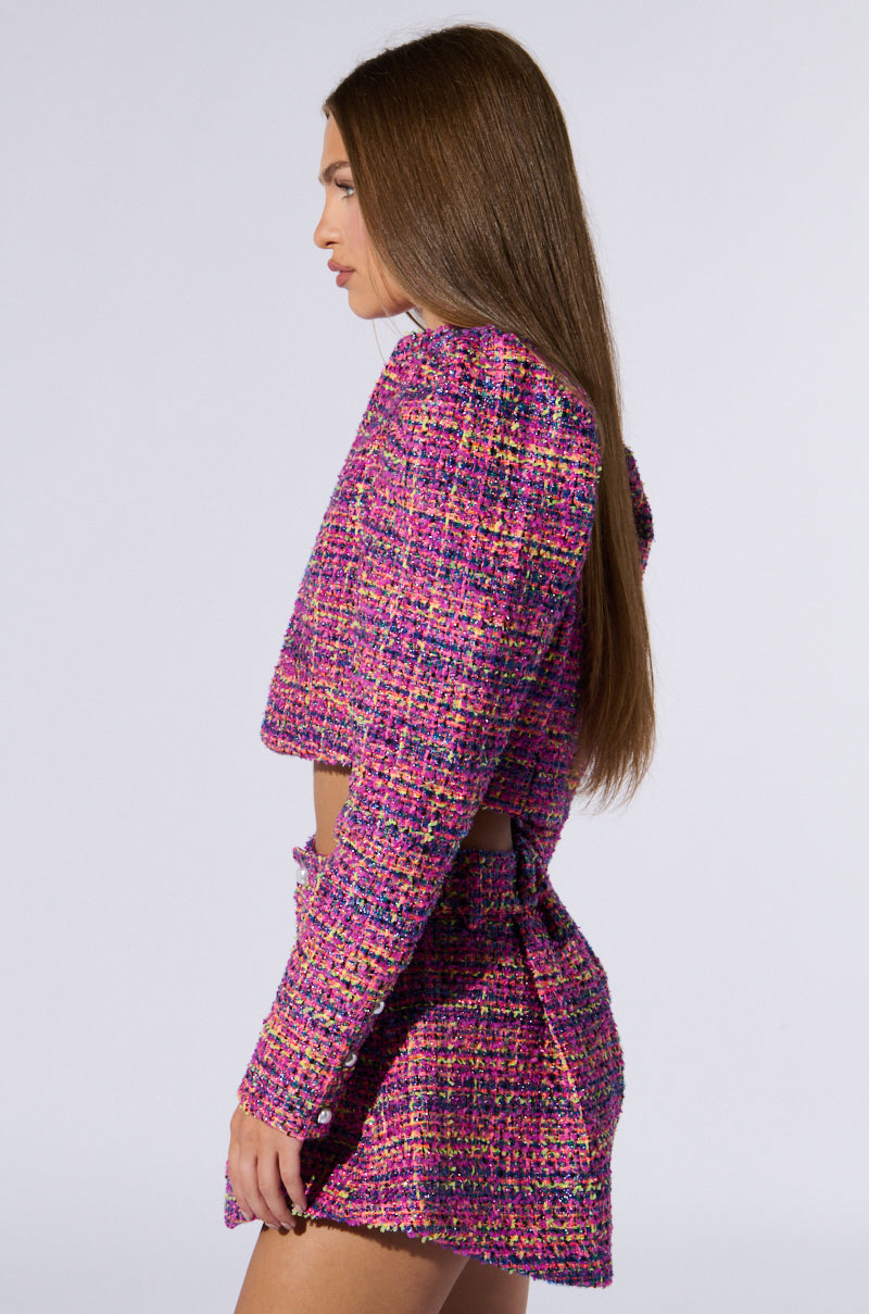 EFFIE TWEED BLAZER