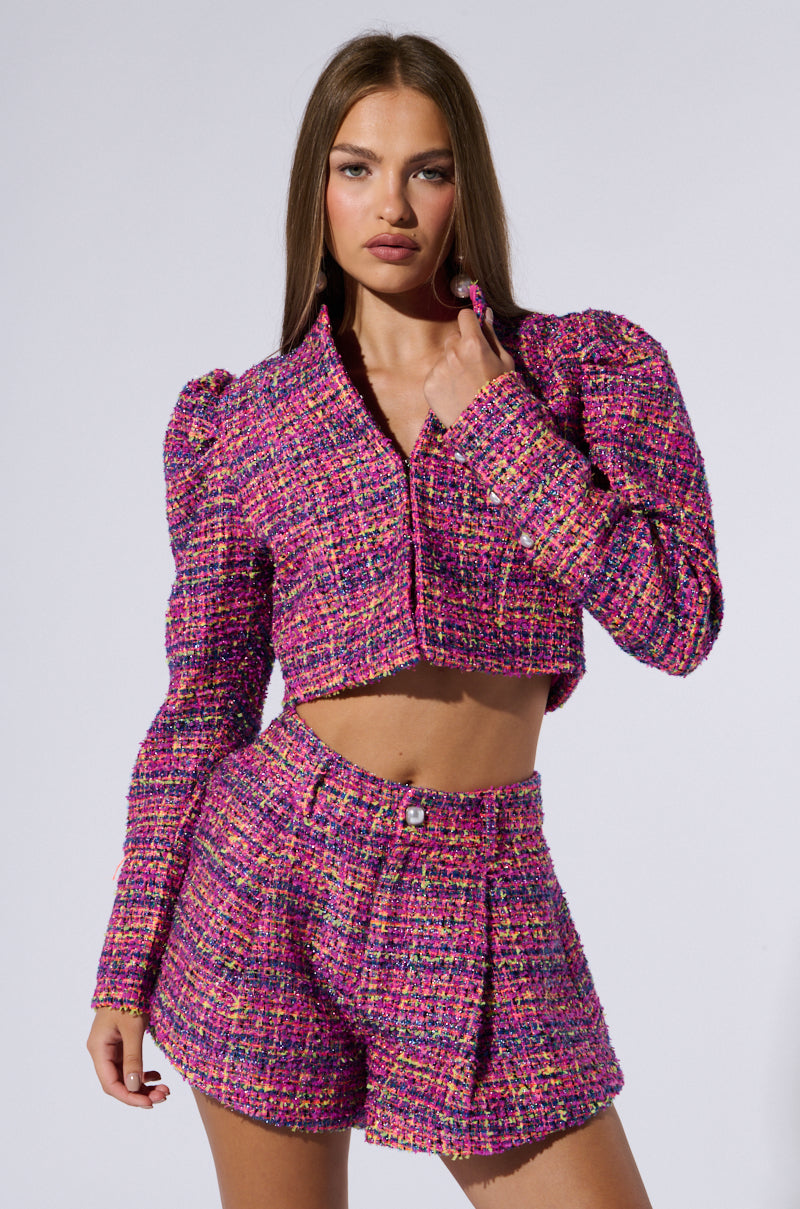 EFFIE TWEED BLAZER