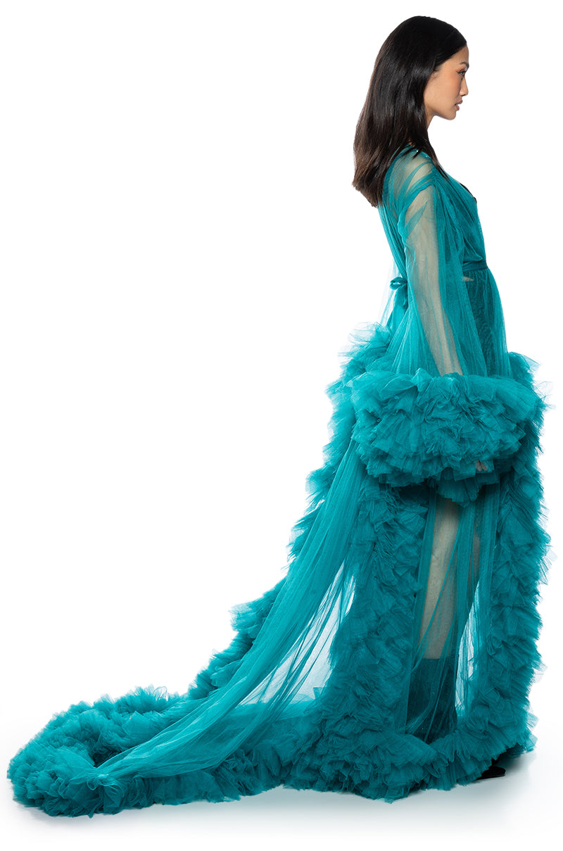 AVANT GARDE TULLE DUSTER