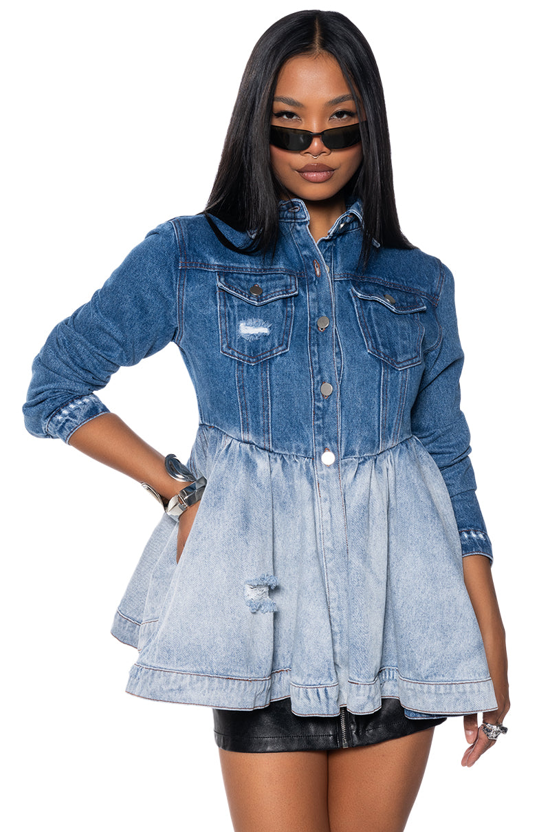 BELLE OF THE DENIM BALL JACKET