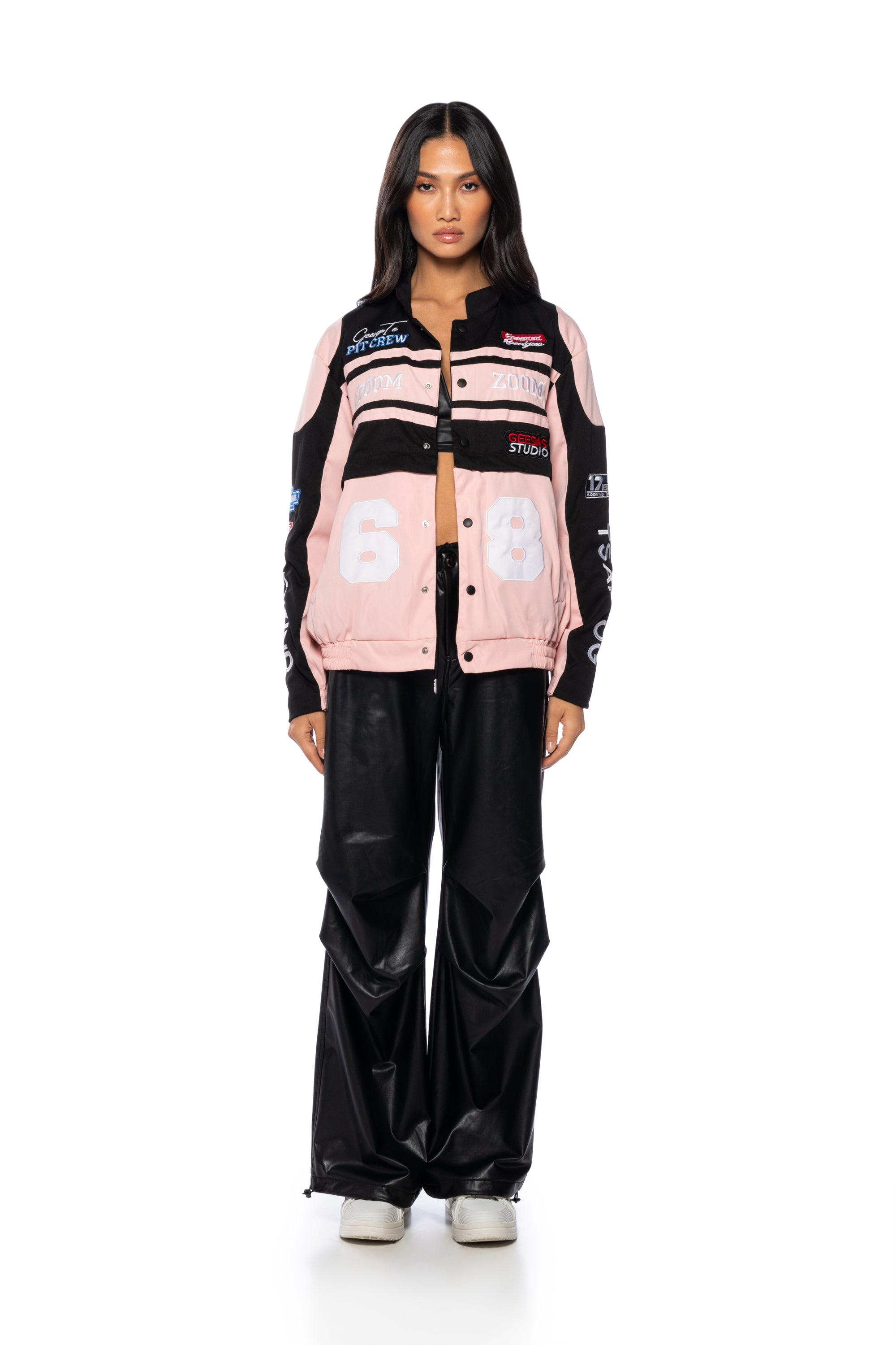 ZOOM ZOOM TWO IN ONE BOMBER SKIRT SET