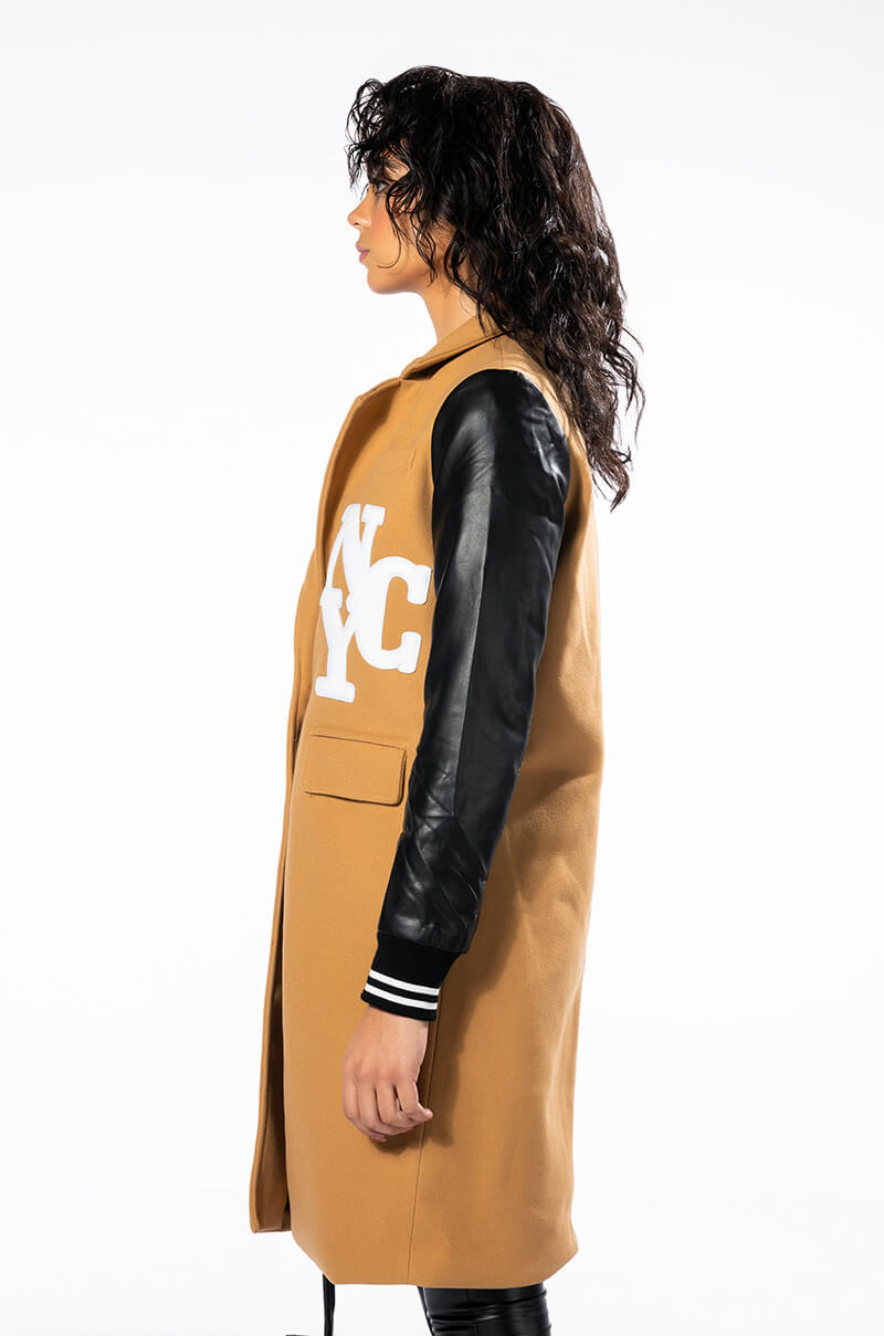 BRENTWOOD VARSITY TRENCH JACKET