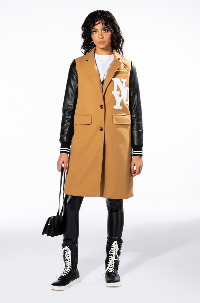 BRENTWOOD VARSITY TRENCH JACKET