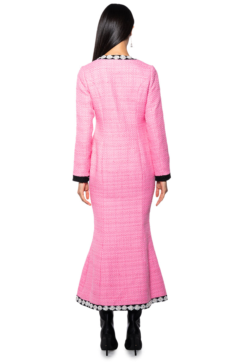 RUE DE CHARLEMON TWEED DUSTER