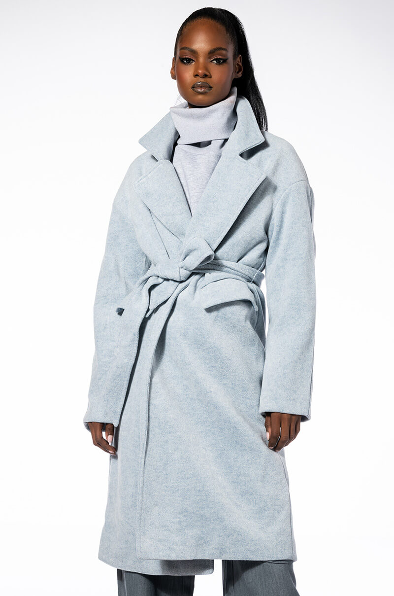 SAINT REGIS WOOL LIKE TRENCH COAT