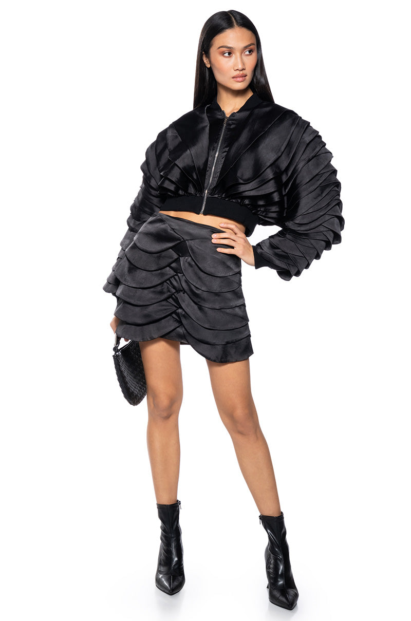 SUPERNOVA PLEATED BOMBER