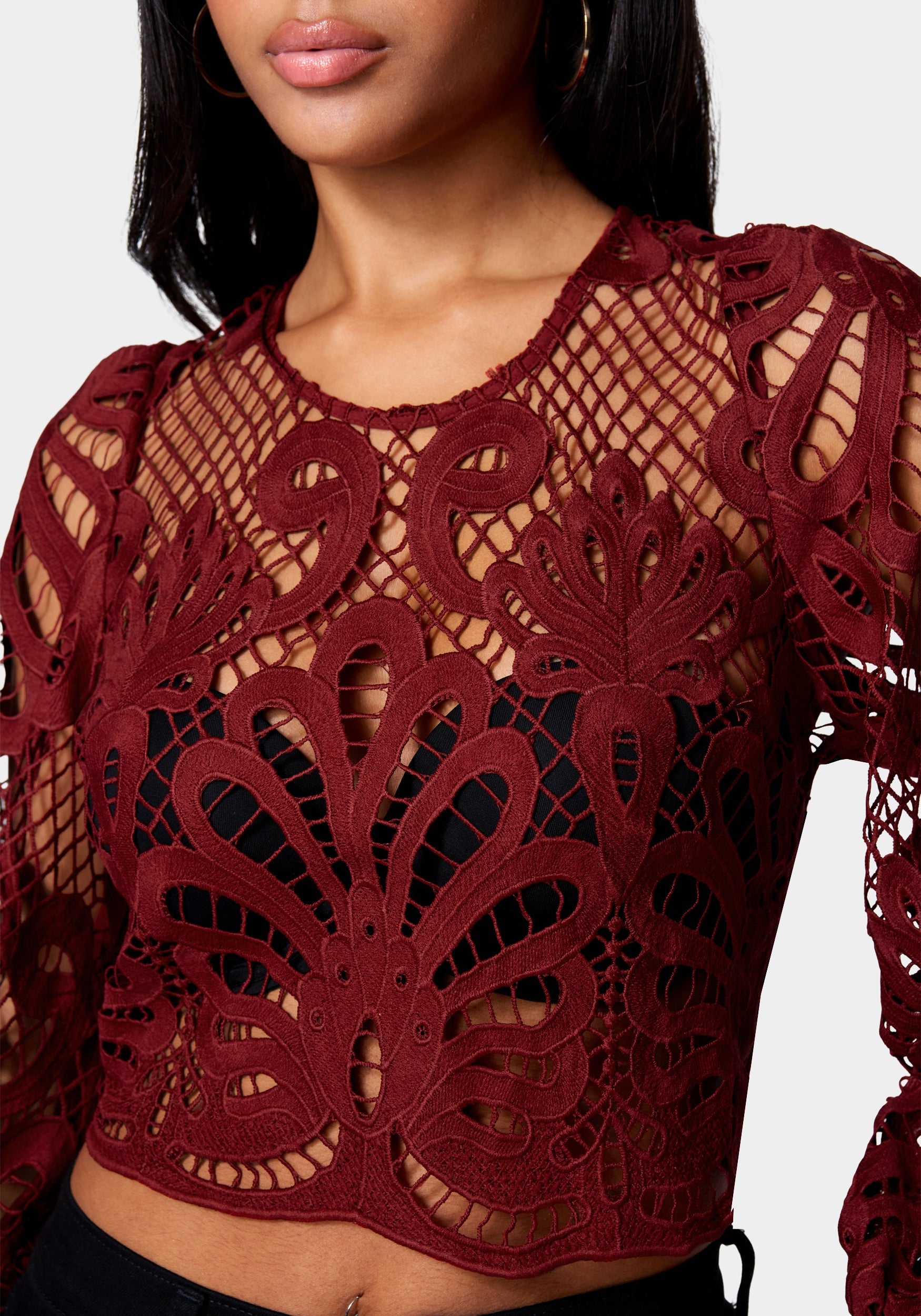 Placement Lace Blouse