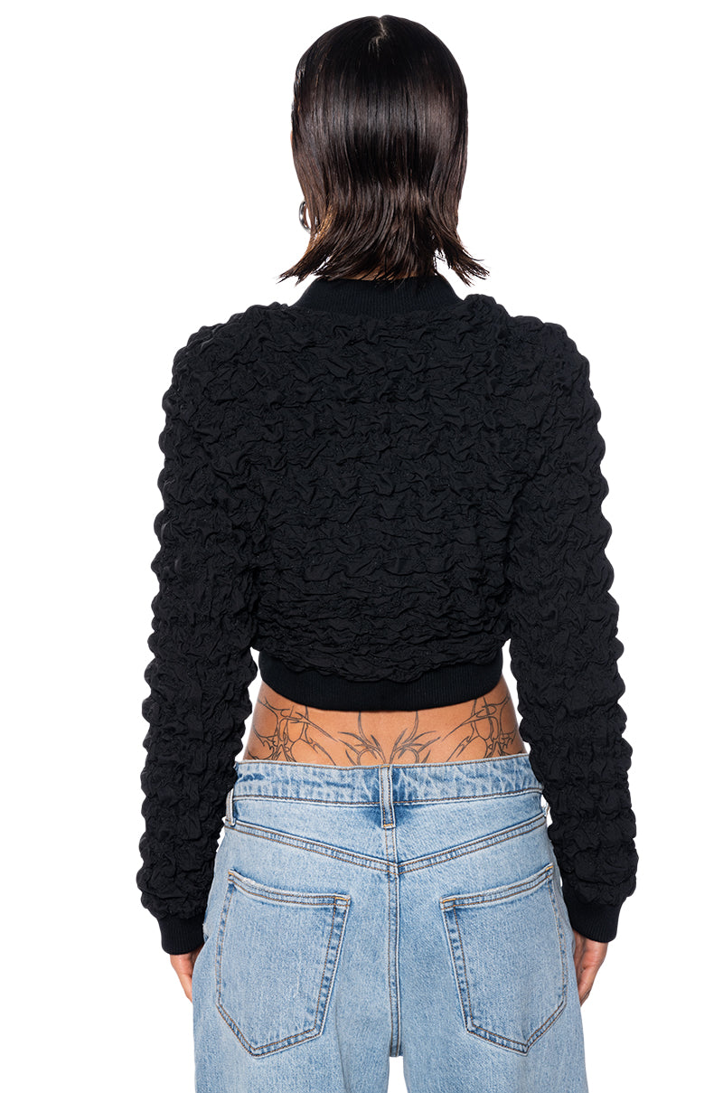 Y2K SCRUNCHIE COVER UP JACKET