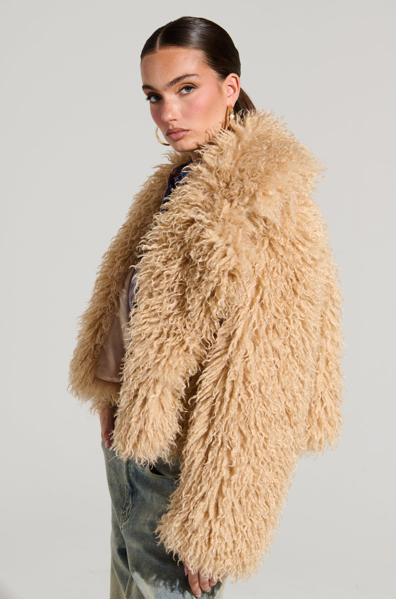 JOJO FAUX FUR COAT